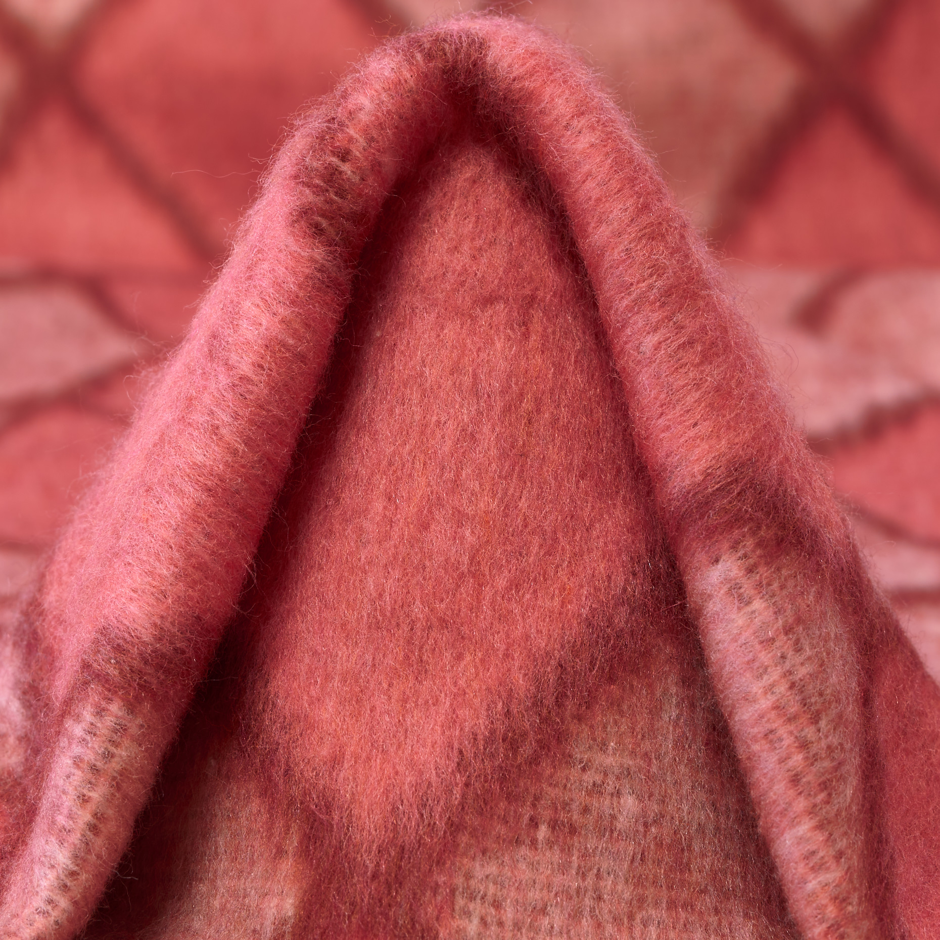 Cotone, Quadro, Brushed, Shell Pink (F000047548)