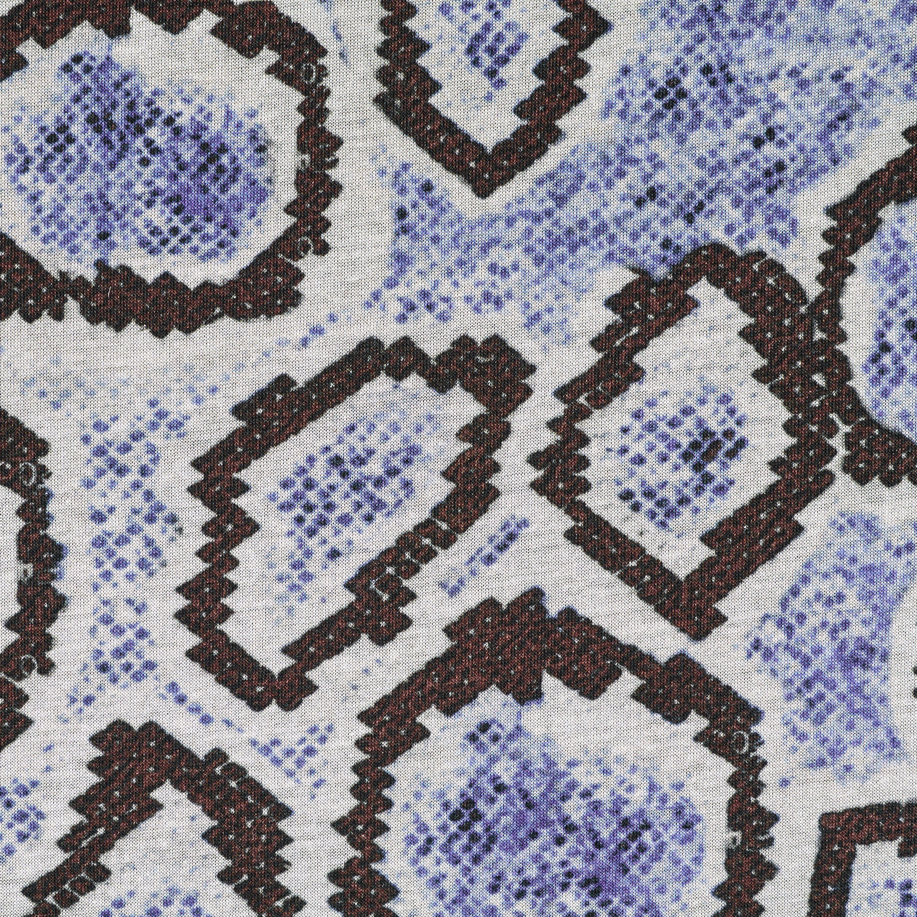 JERSEY, COTTON, CORNFLOWER BLUE (F000034685) - Texture