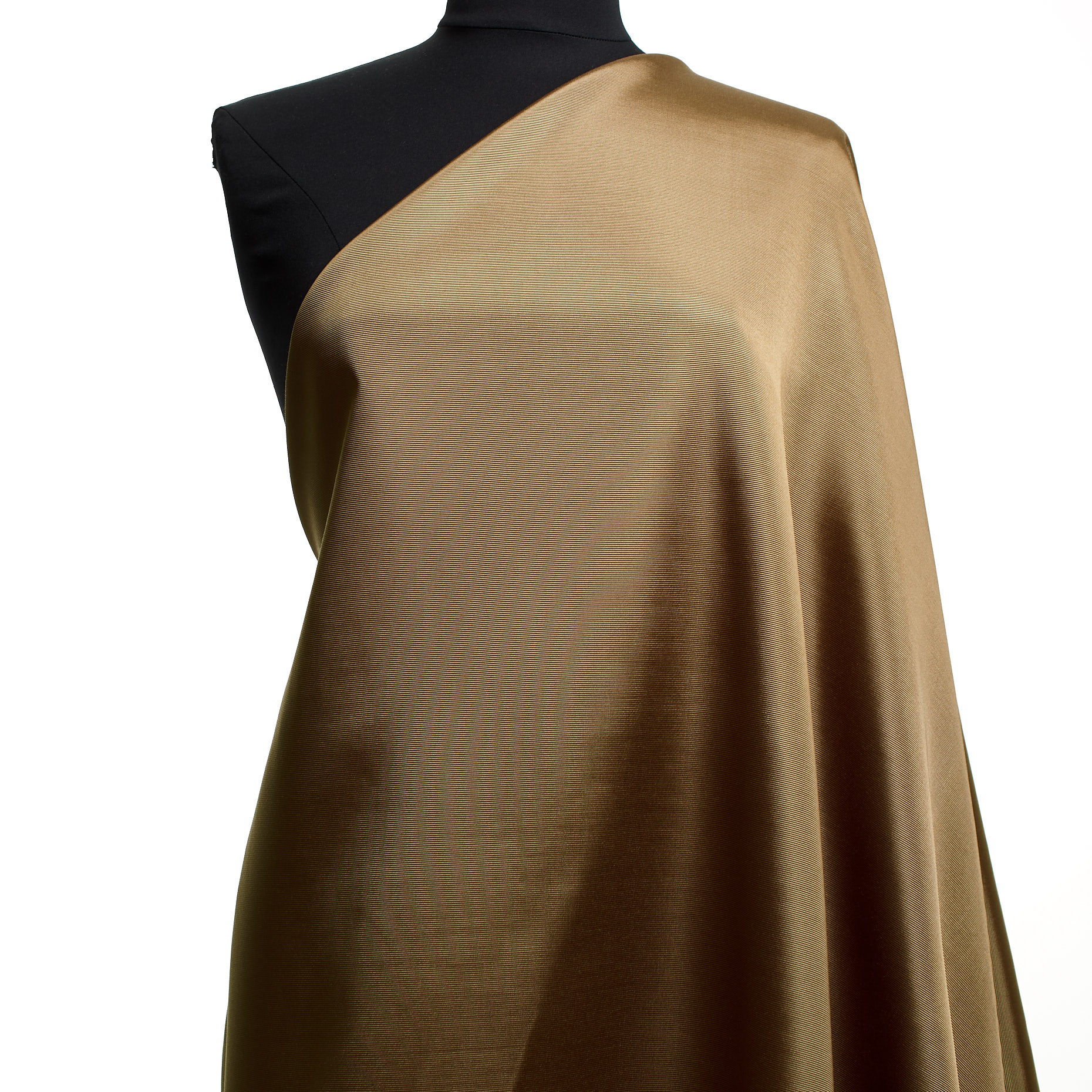 Tejido de canalé, Viscosa, Micro Design, Pale Olive (F000009540) - Maniquí