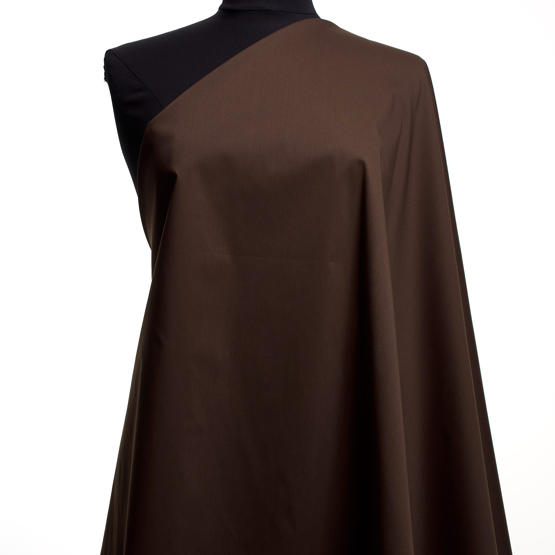 Popelín, Algodón Elástico, Cocoa Brown (F000043454) - Maniquí