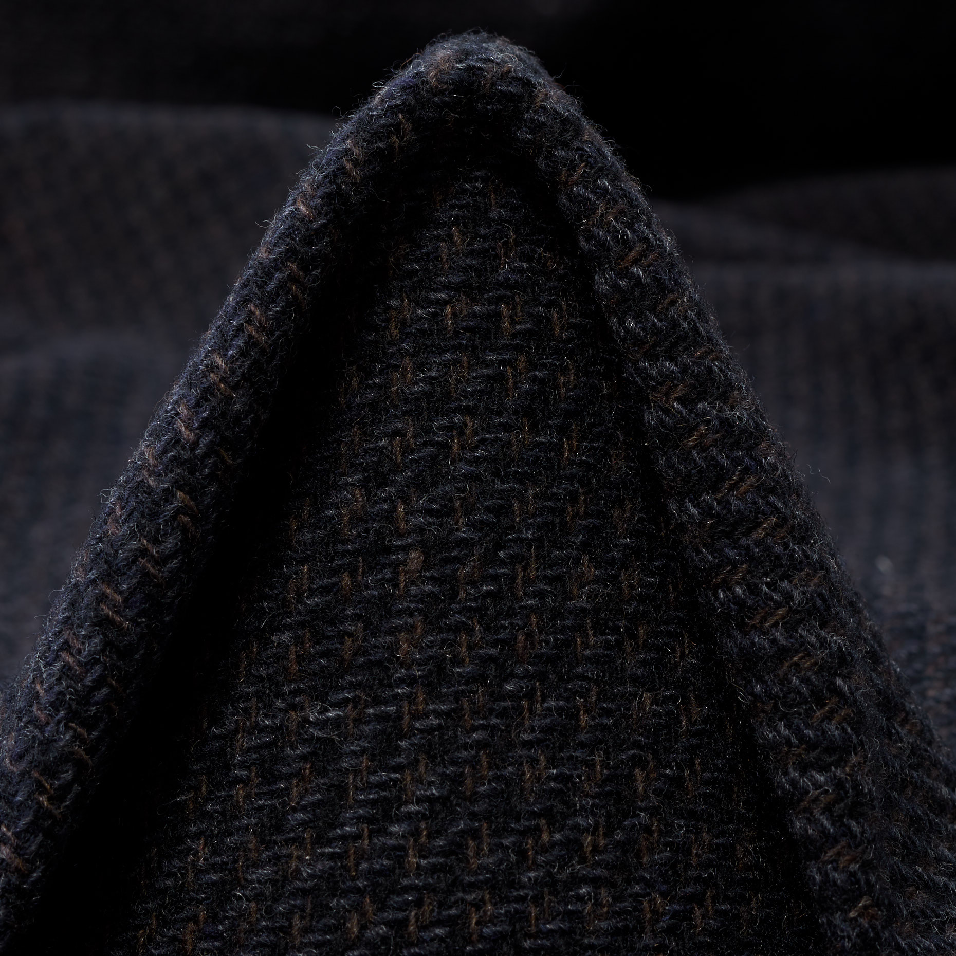 TWILL, WOOL BLEND, BLACK SAND (F000044632)
