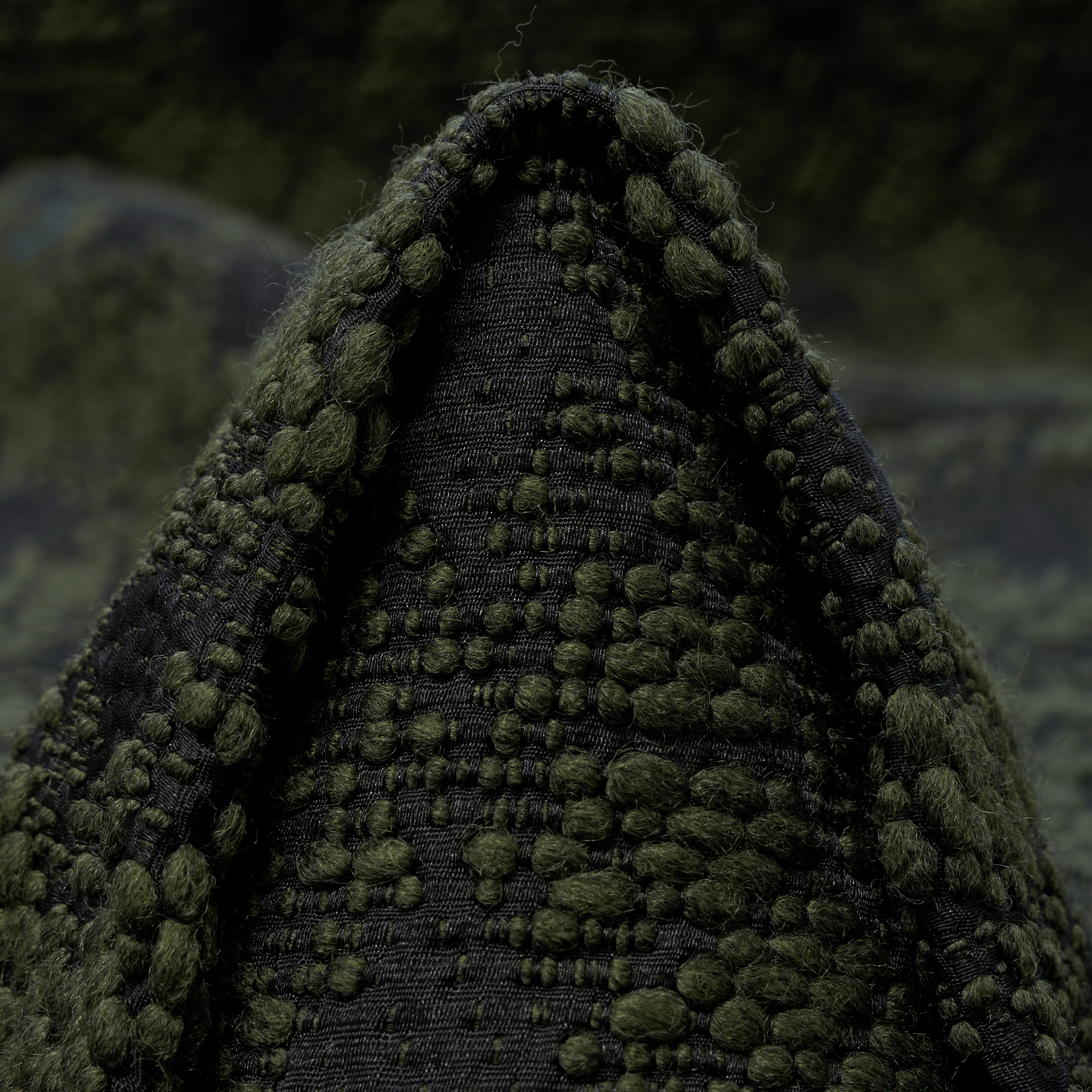 JACQUARD, WOOL BLEND, TREKKING GREEN (P000004510)