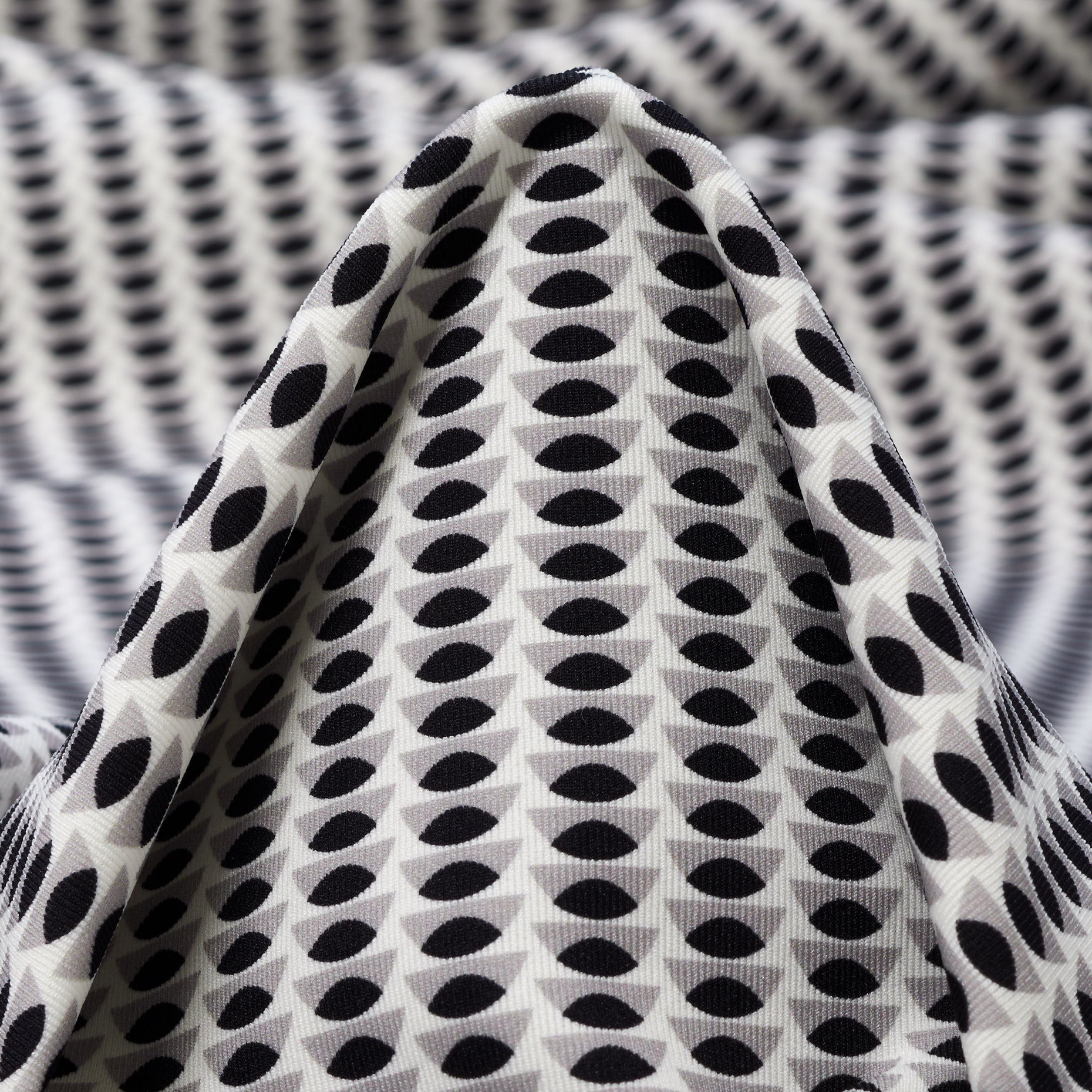 TECHNO JERSEY, POLYAMID, PRINTED, VANILLA ICE&TAUPE (F000042925)