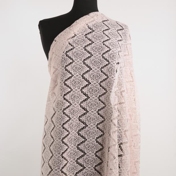 Koronka, Wydrukowany, Rose Quartz (F000031059) - Manekin