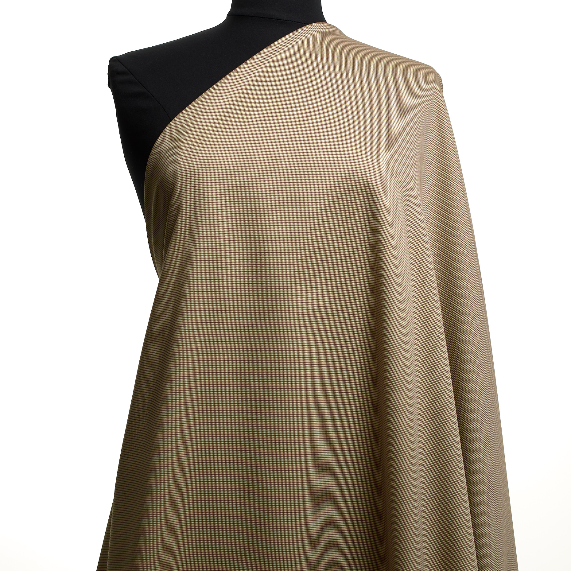 Cotone, Micro Design, Stretch, Marshmallow&Light Taupe (F000015468) - Manichino