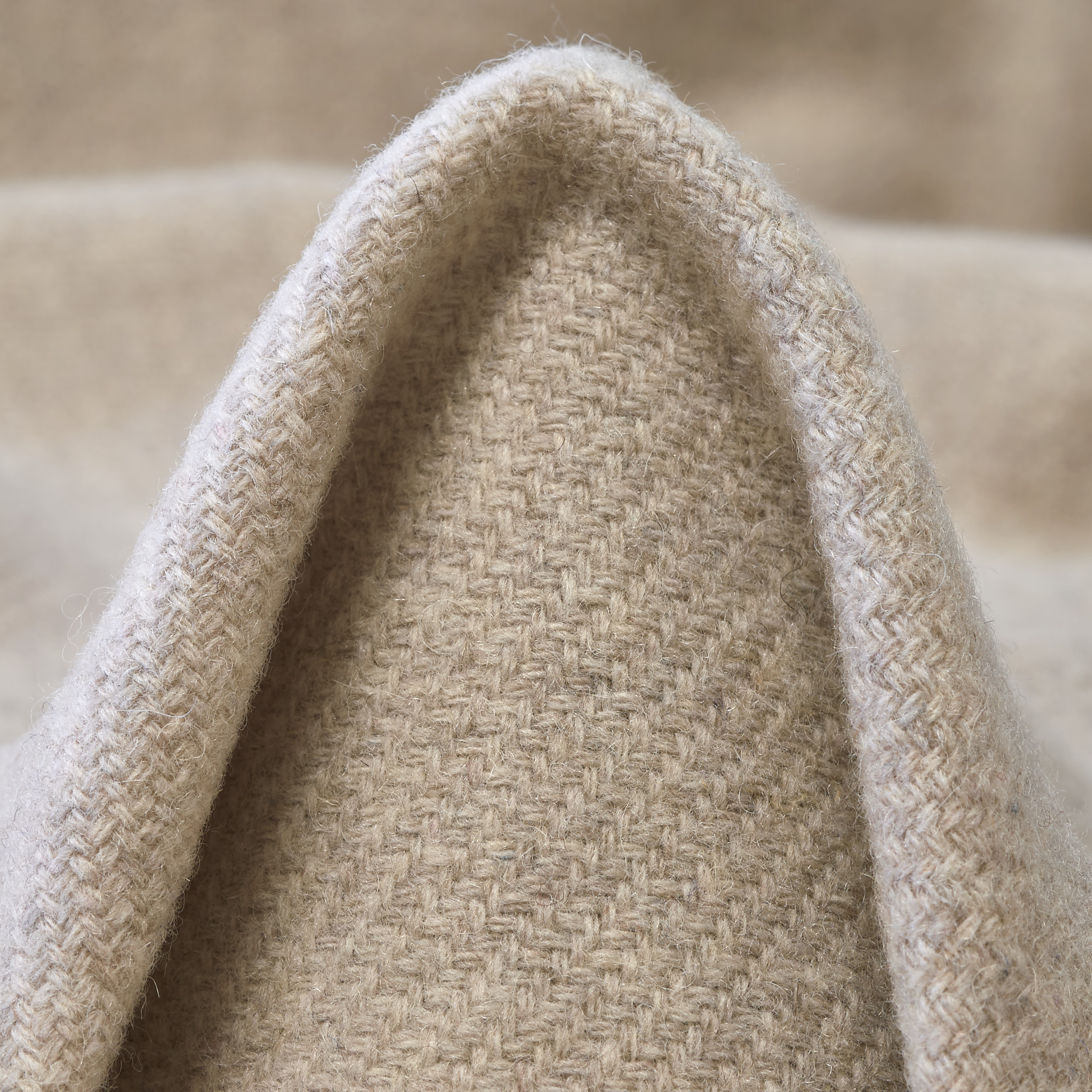 WOOL, MICRO STRUCTURE, MELANGE, SILVER CLOUD