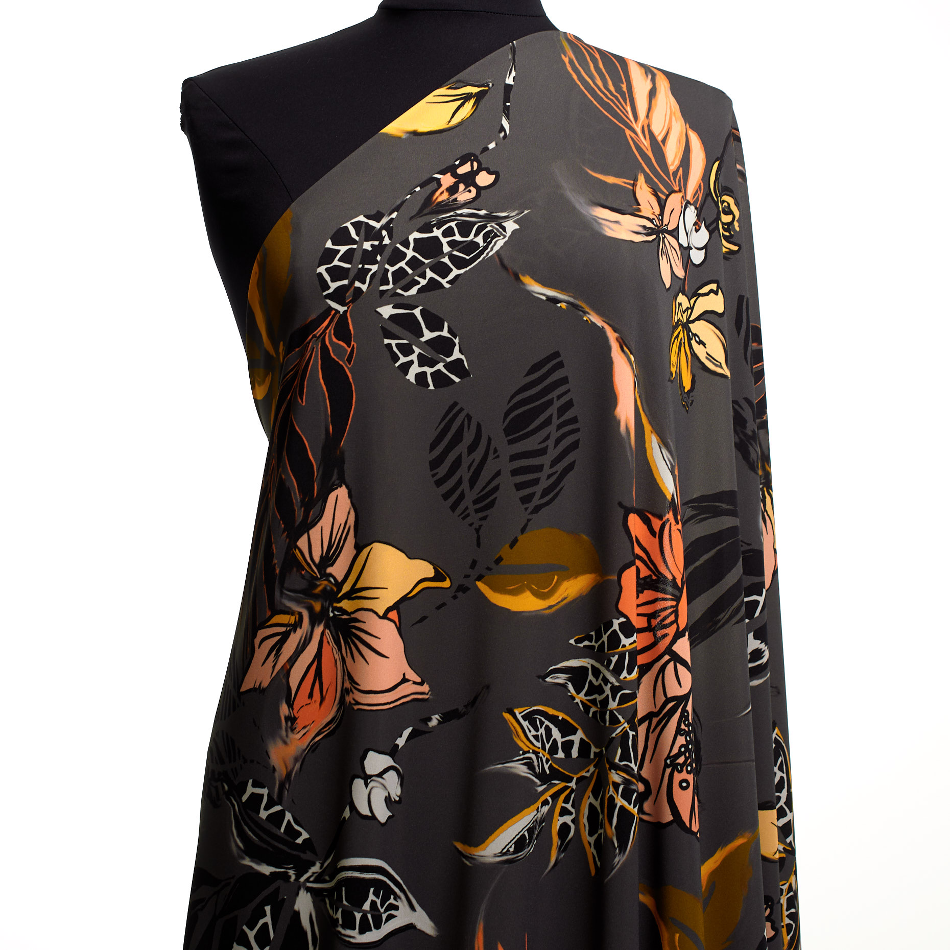 CADY, PRINTED, STEEL&PAPAYA (F000042746) - Mannequin