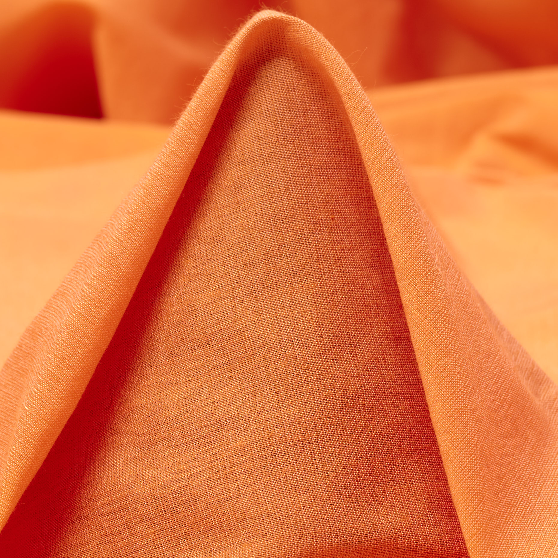 BATISTE, COTTON, DUSTY ORANGE