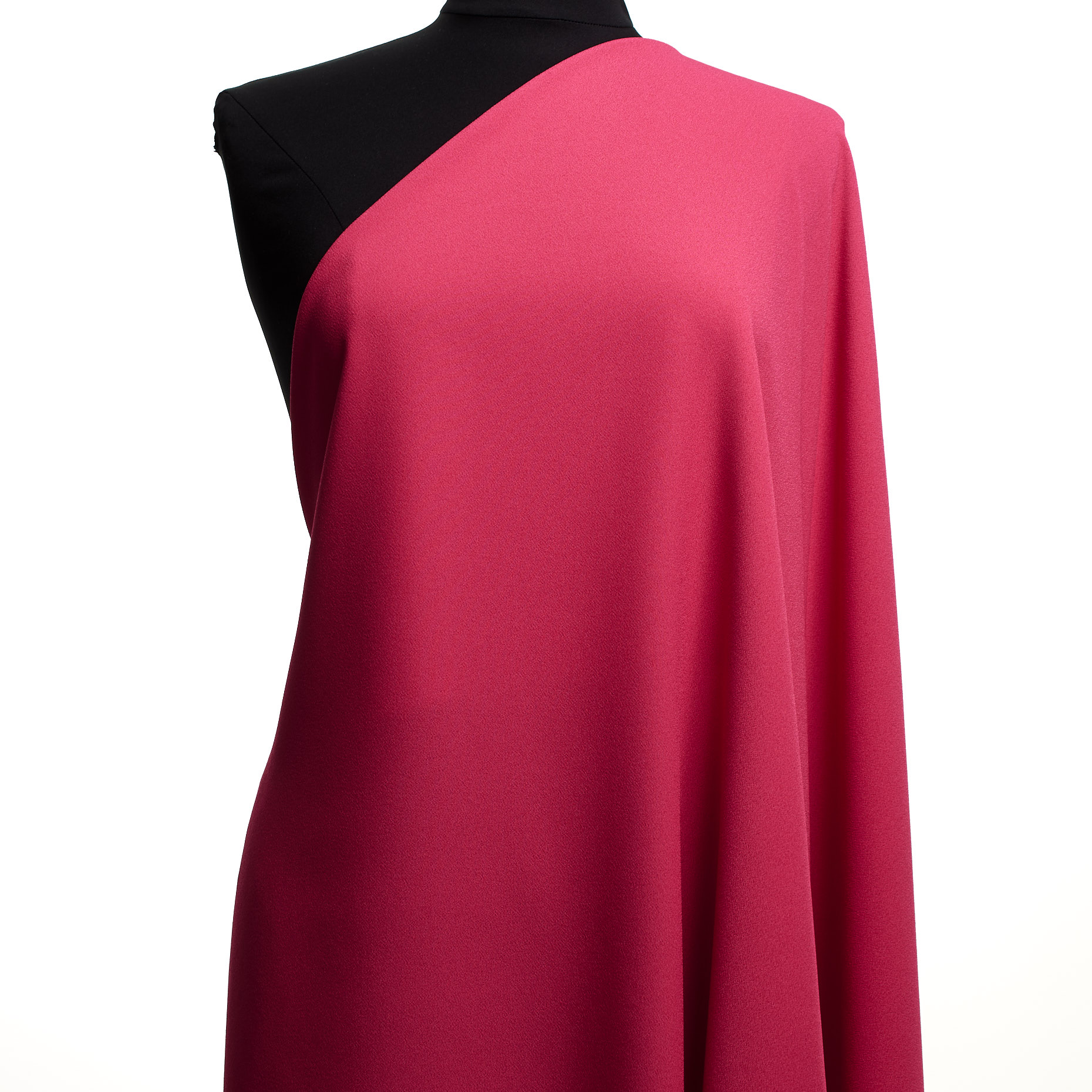 CRÊPE, SATIN, MAGENTA (F000043751) - Mannequin