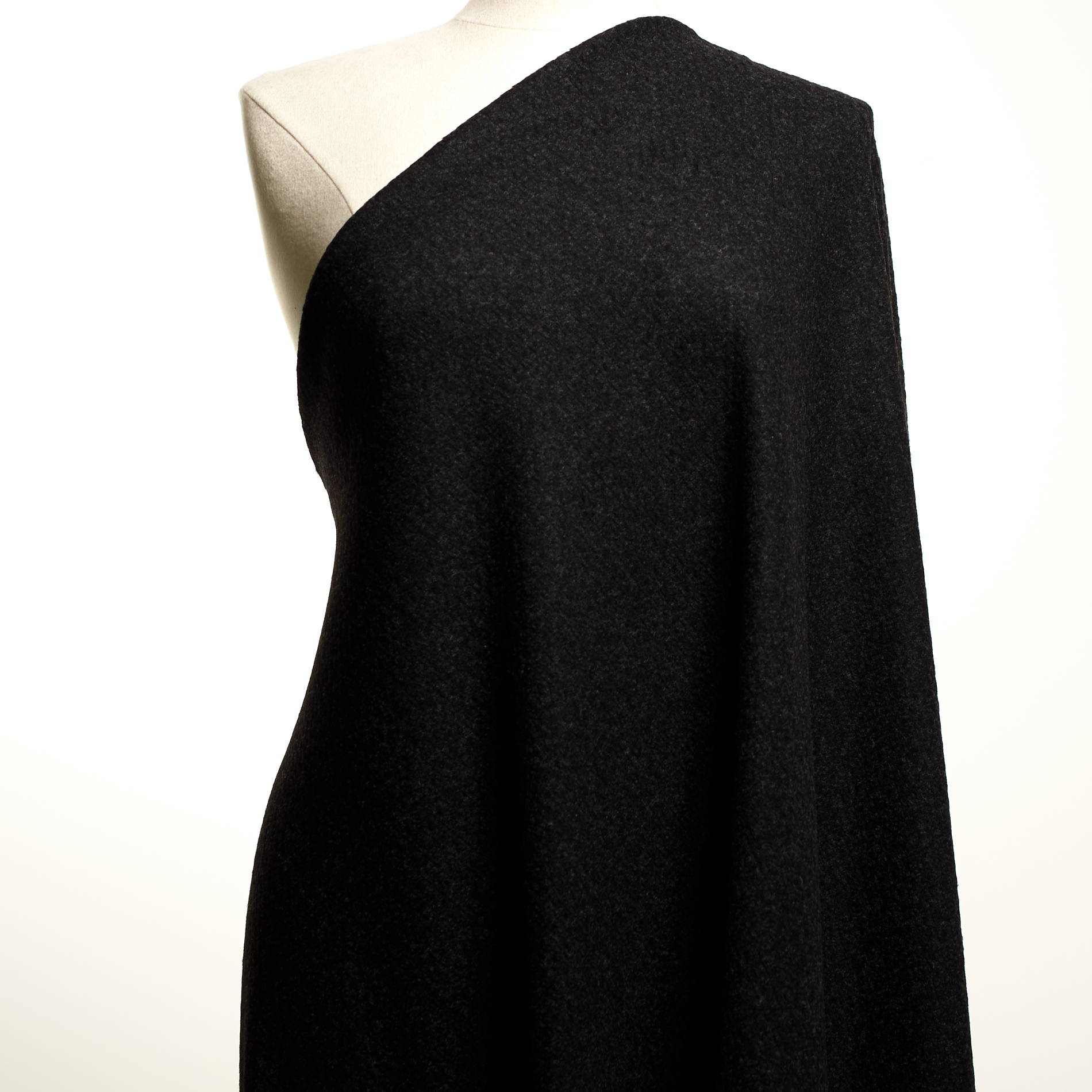 JERSEY, WOOL, MELANGE, CHARCOAL ART (F000035798) - Mannequin