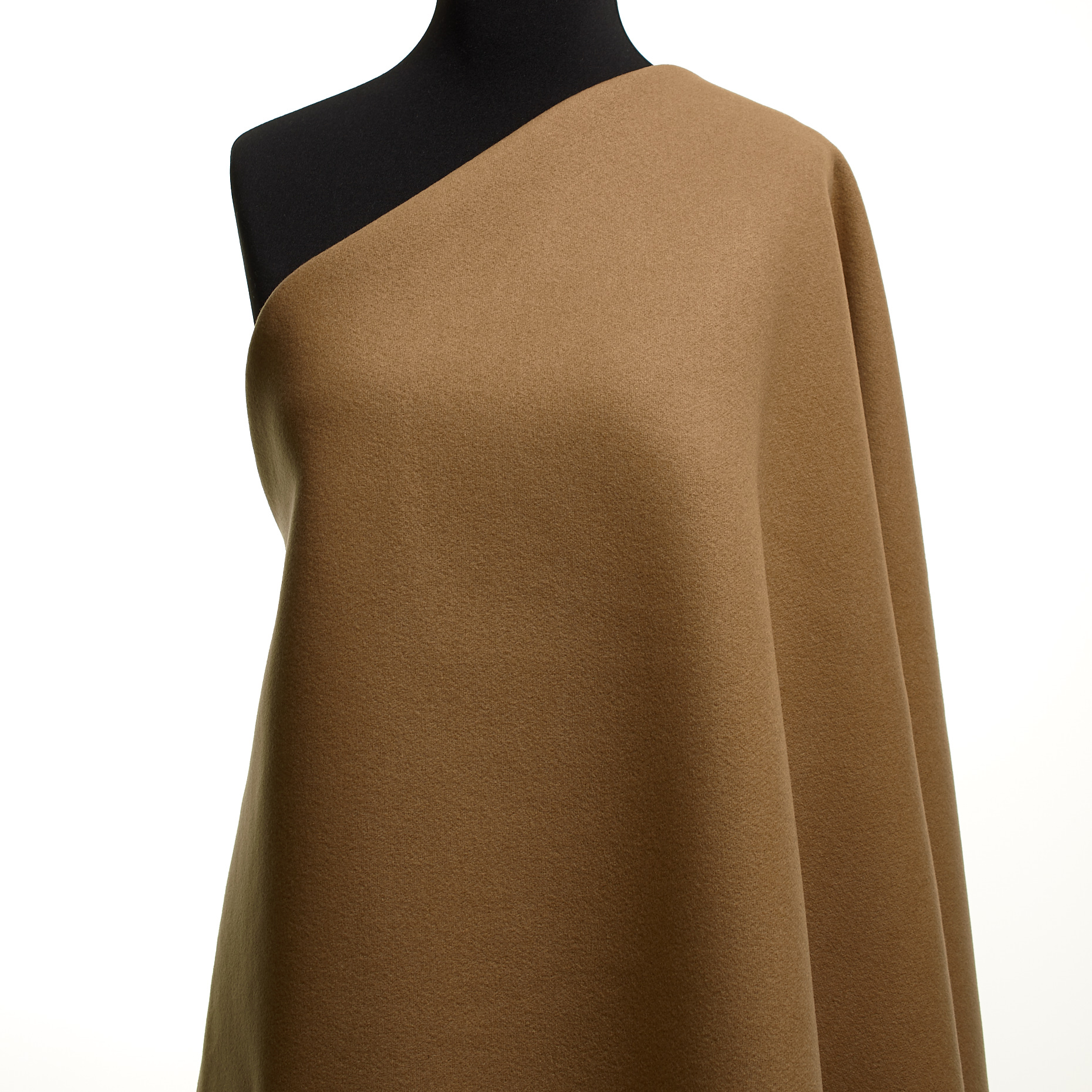 DOUBLE, DRAP, VIRGIN WOOL, TAN (F000049063) - Mannequin