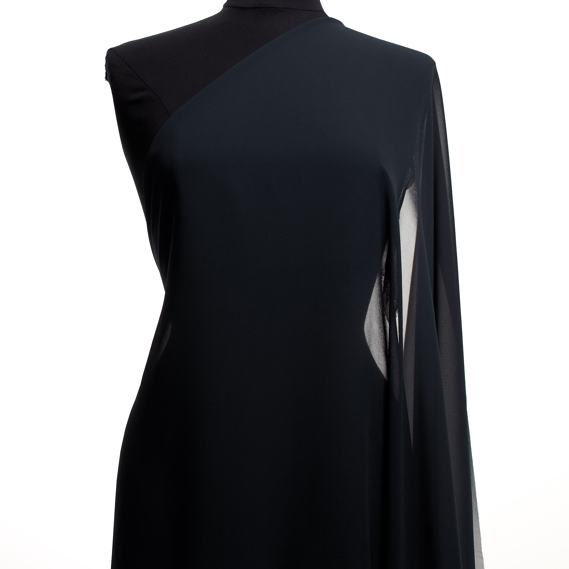 Chiffon, Soie, Parisian Night (F000042609) - Mannequin