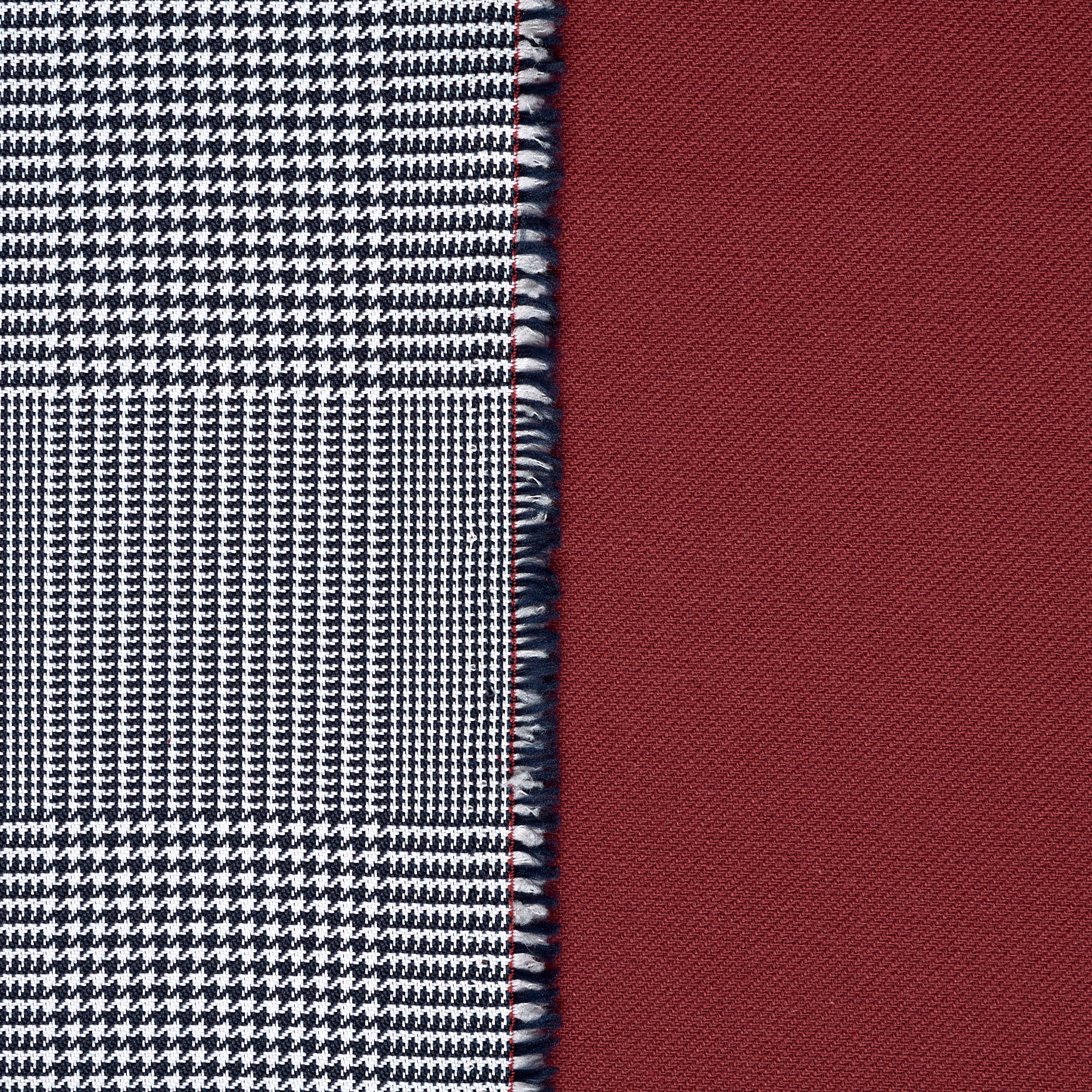 Doble, Algodón Mix, Cuadro, Antique White&Raven Black (F000038358) - Tejido