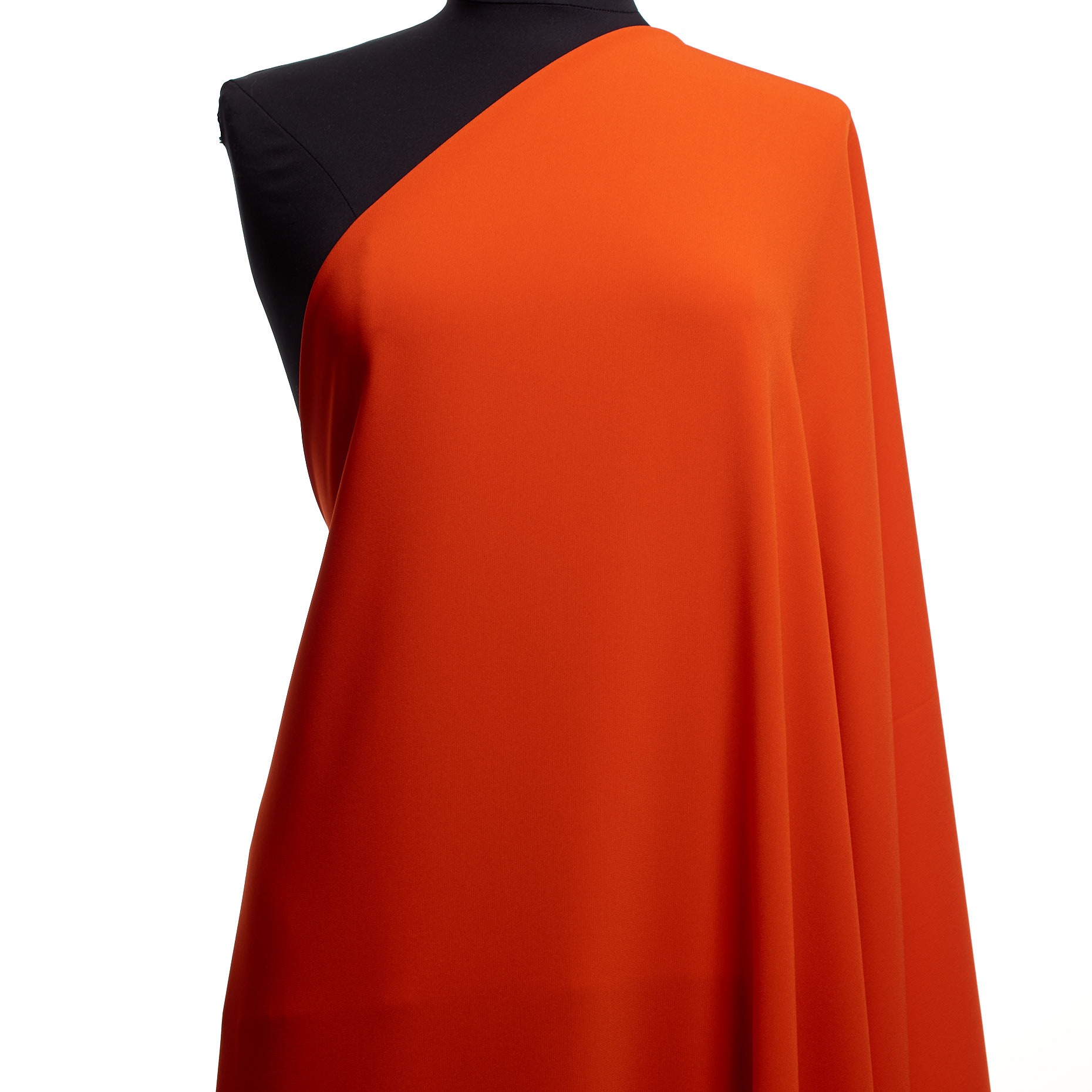 CRÊPE, TRIACETATE, CHERRY TOMATO (F000041889) - Mannequin
