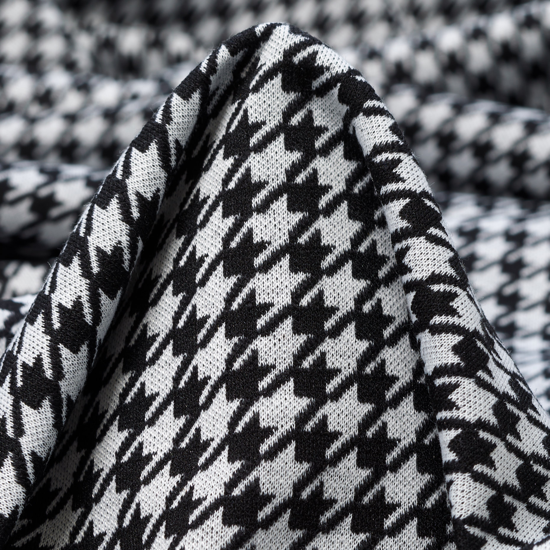 Jersey, Jacquard, Misto Lana, Raven Black&Nimbus Cloud (F000041591)