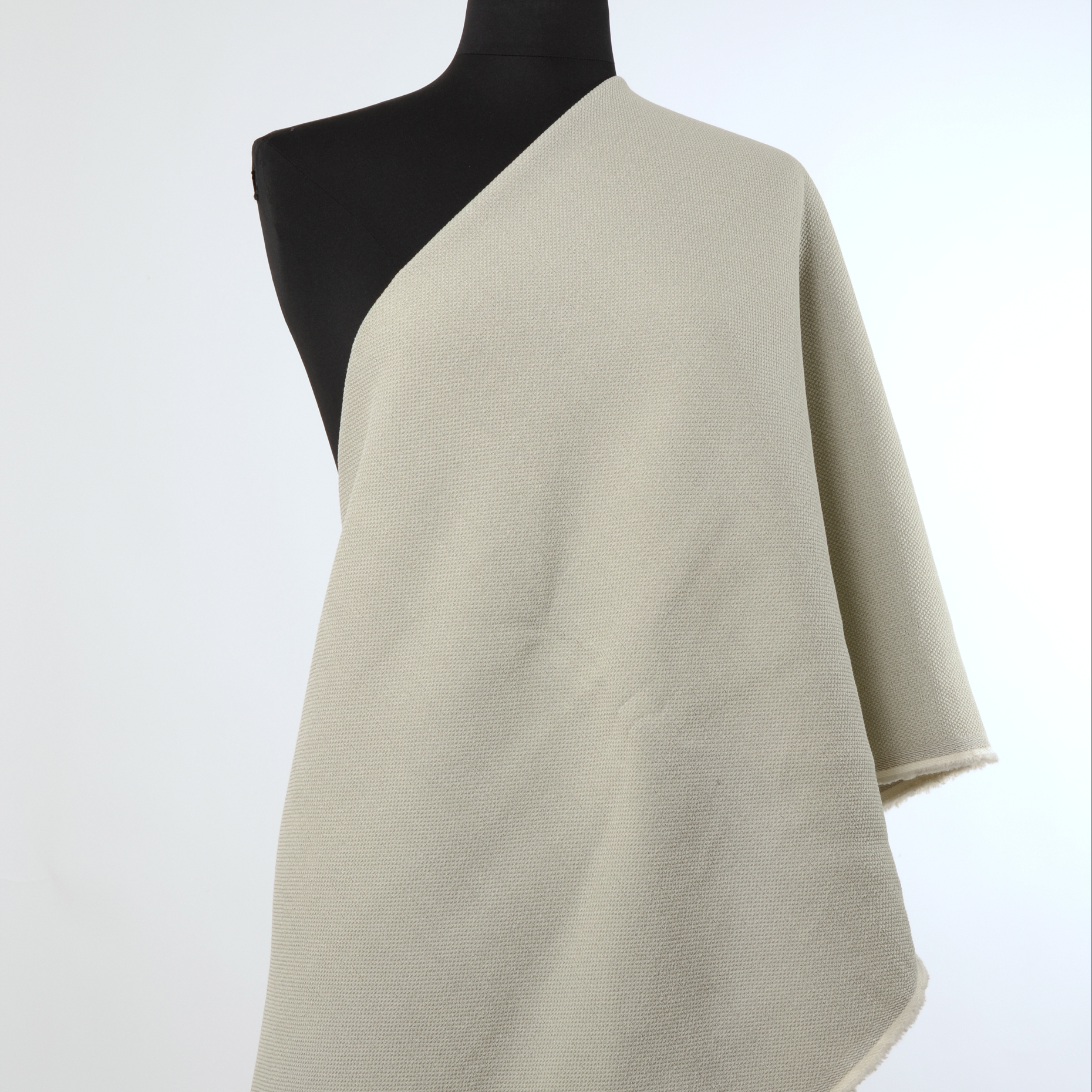 Пике, Шерсть Виргинская, Стрейч, Silver Gray (F000016395) - Манекен