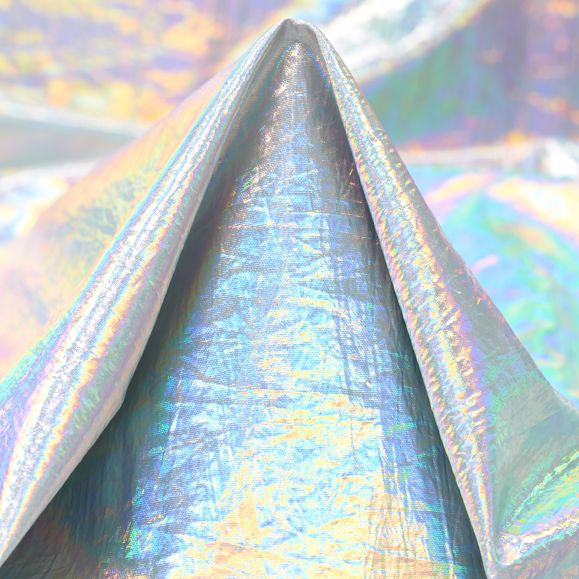 Outdoor, Iridescent, Printed, Silver (F000046997)