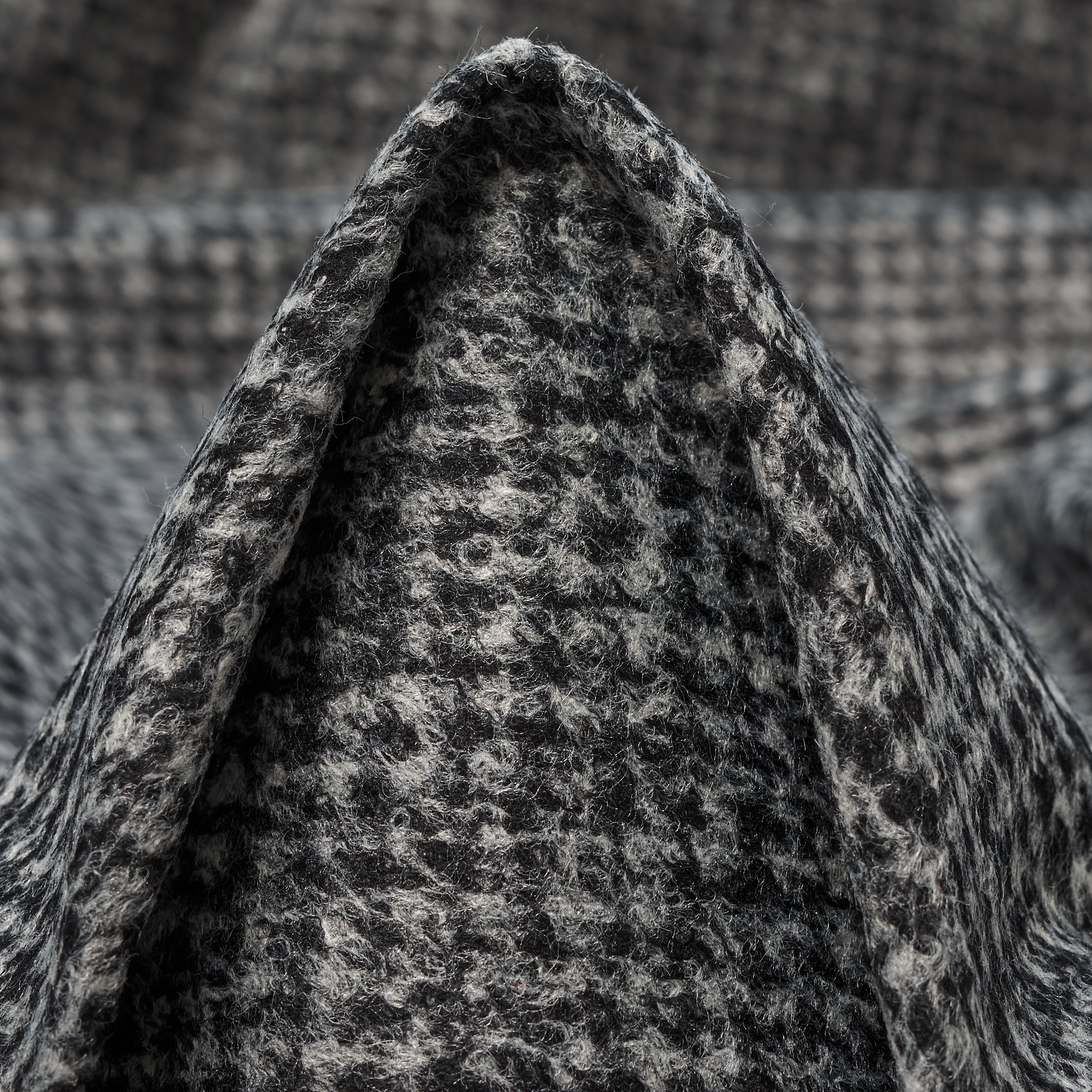 Jersey, Laine Bouillie, Brushed, Black Ink&Vaporous Gray (F000047788)