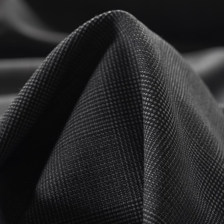 COOL WOOL, GLENCHECK, BLACKENED PEARL (F000029562)