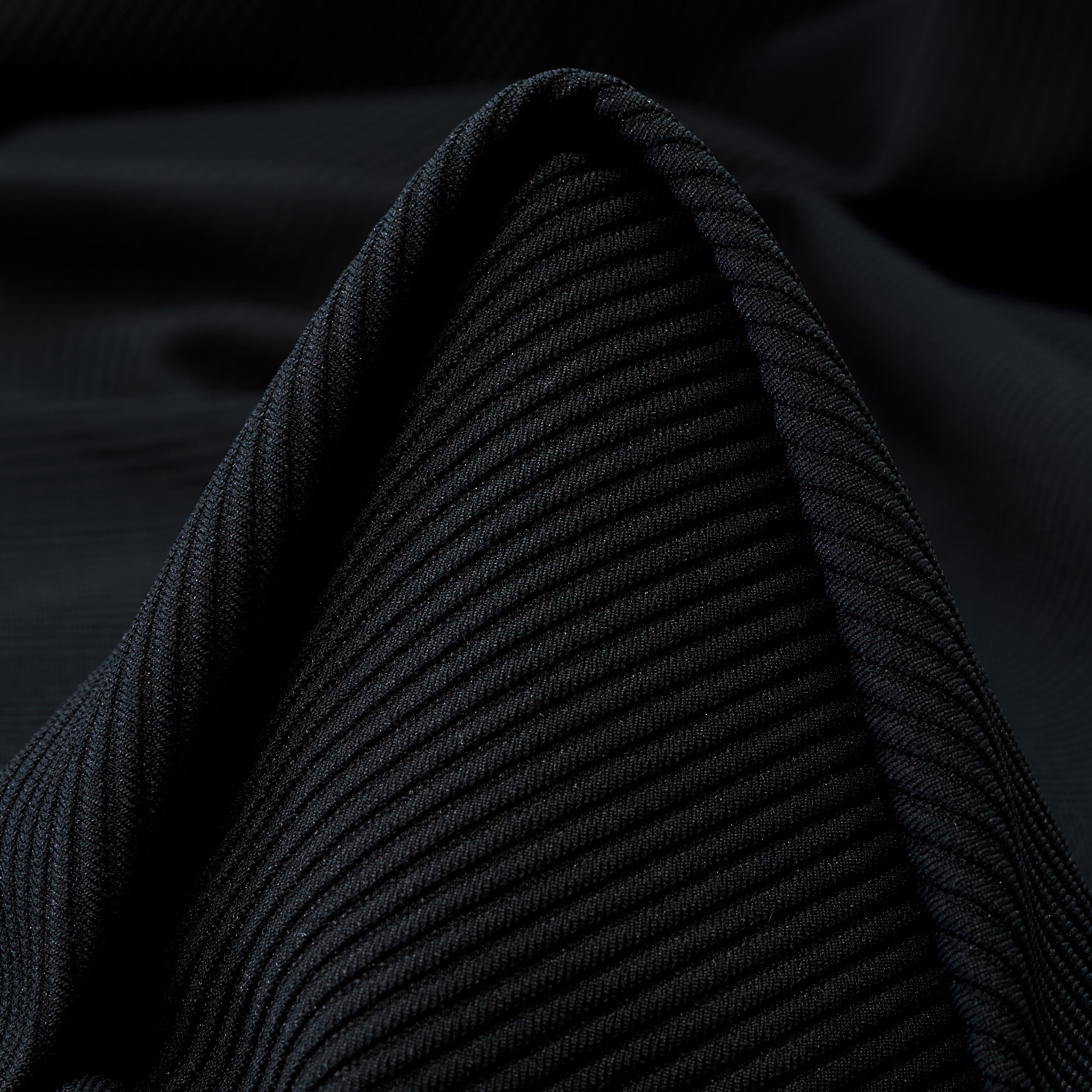 Techno Jersey, Élastique, Sergé, Raven Black (F000042674)