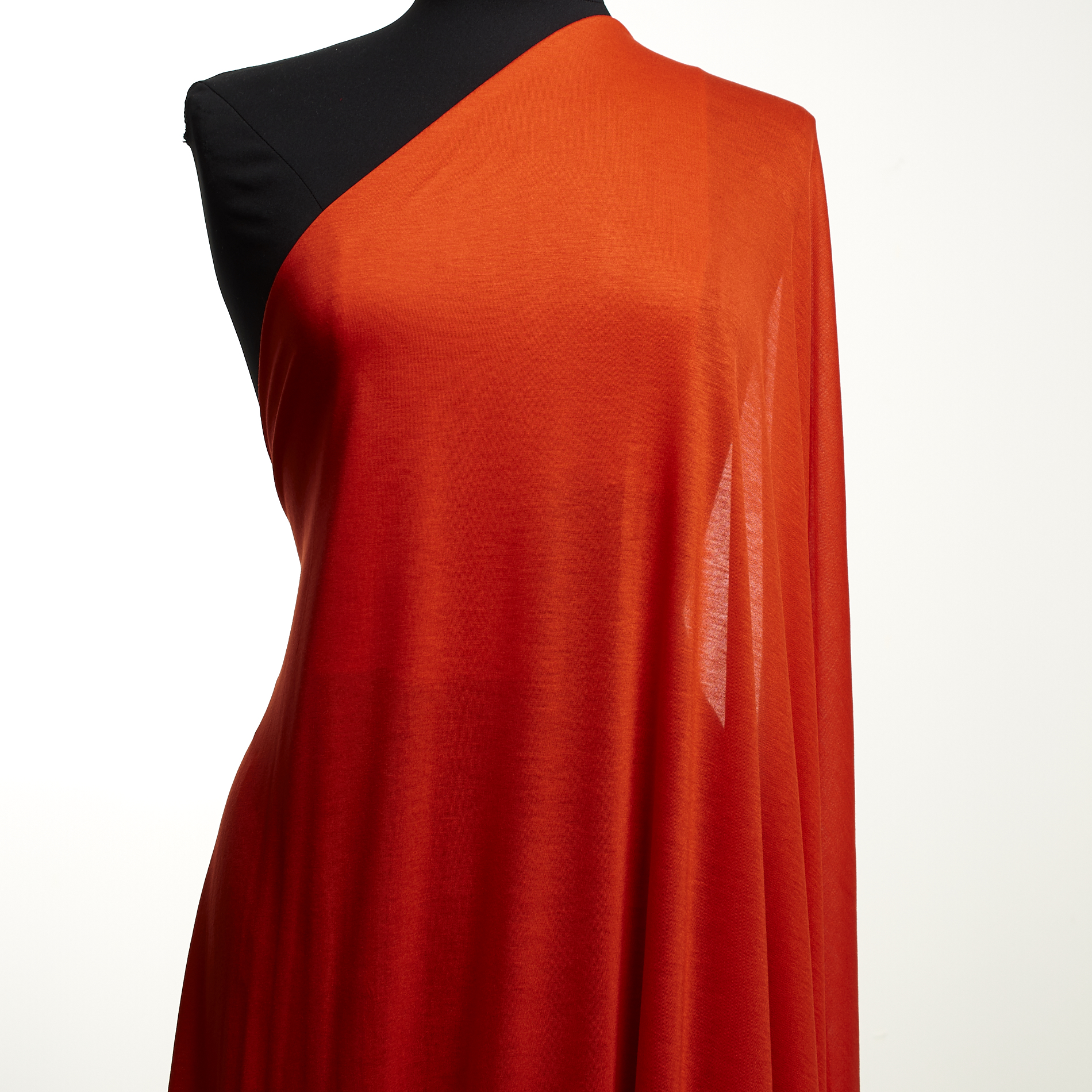 SINGLE JERSEY, VISCOSE, CHERRY TOMATO (F000033443) - Mannequin