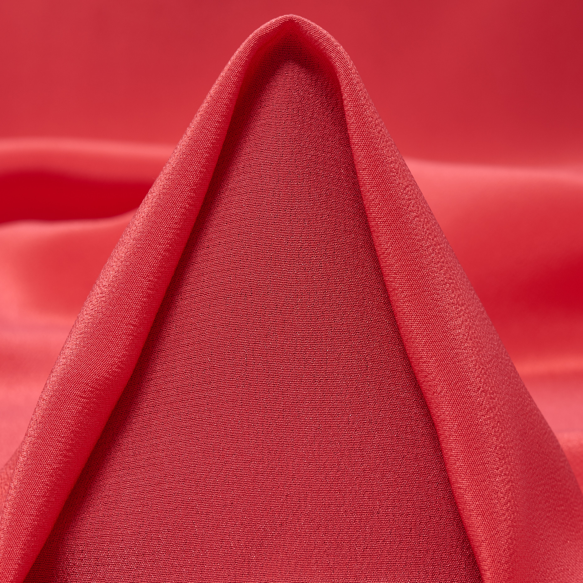 CRÊPE DE CHINE, SILK, CORAL PARADISE (F000049419)
