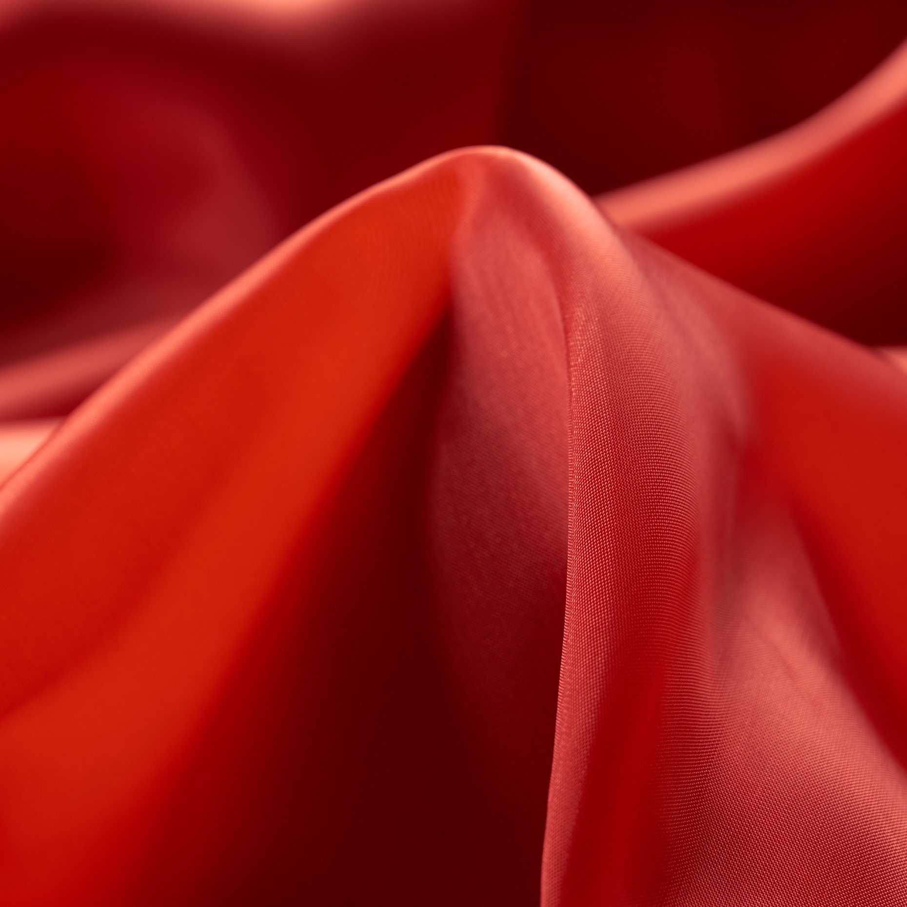 Cupro, Doublure, Orange Red (F000021482)