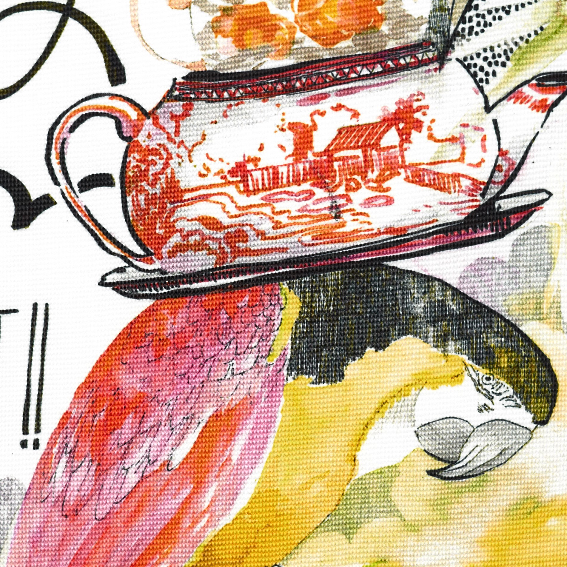 Single Jersey, Imprimé, Snow White (F000031360) - Tissage