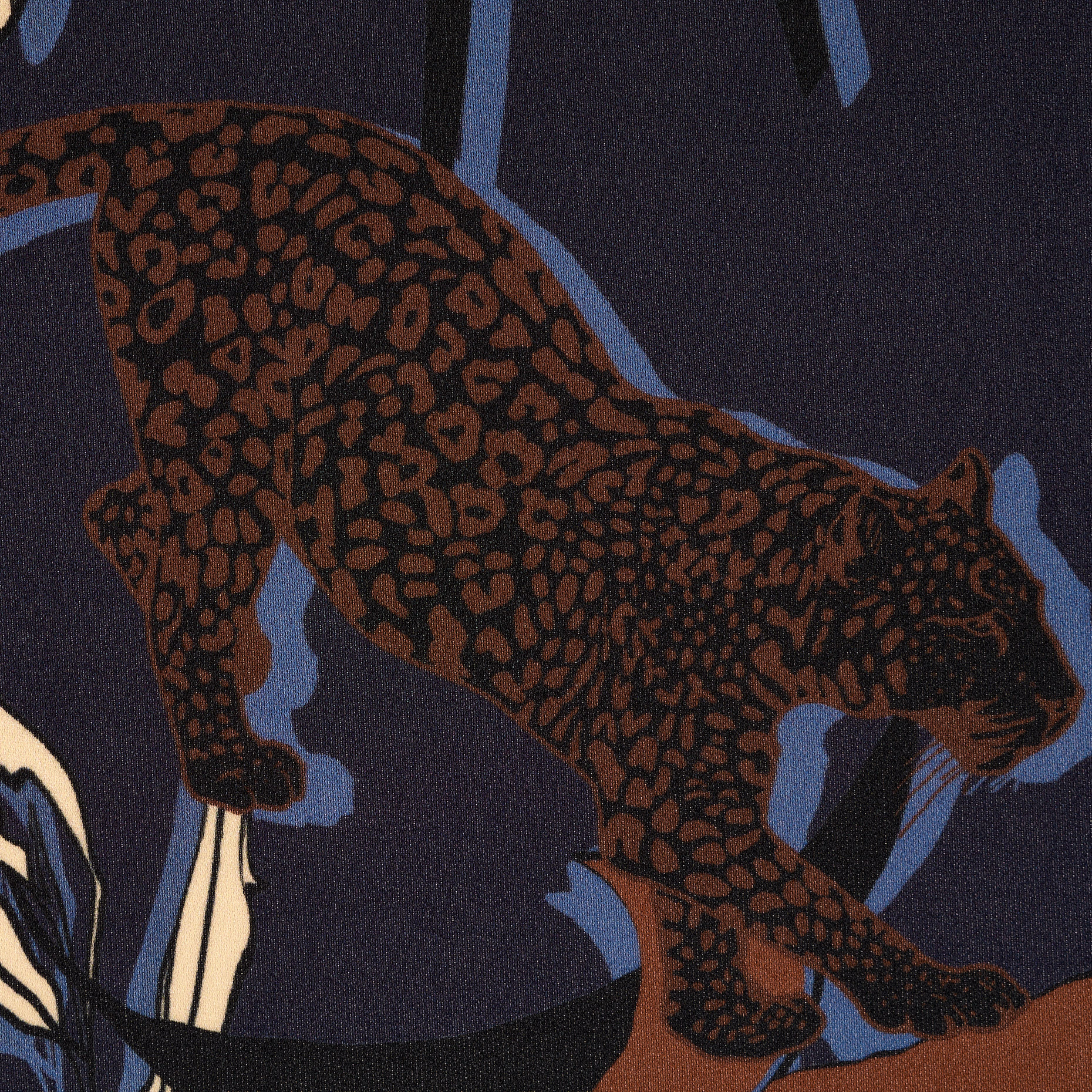 JERSEY, PRINTED, TRANSPARENT, MAROON&MOOD INDIGO (F000042919) - Texture