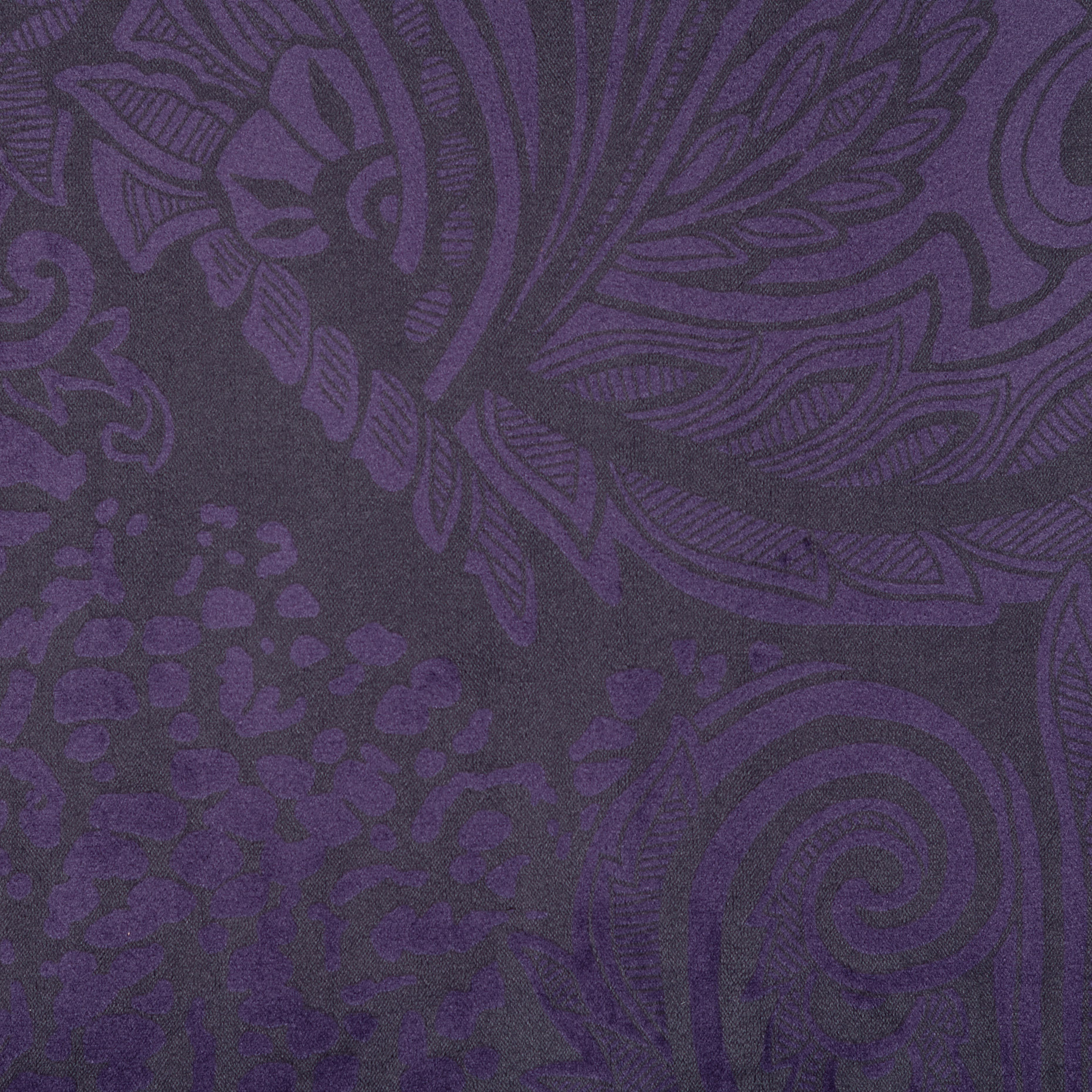VELVET, MICRO DESIGN, DARK PURPLE (F000036131) - Texture
