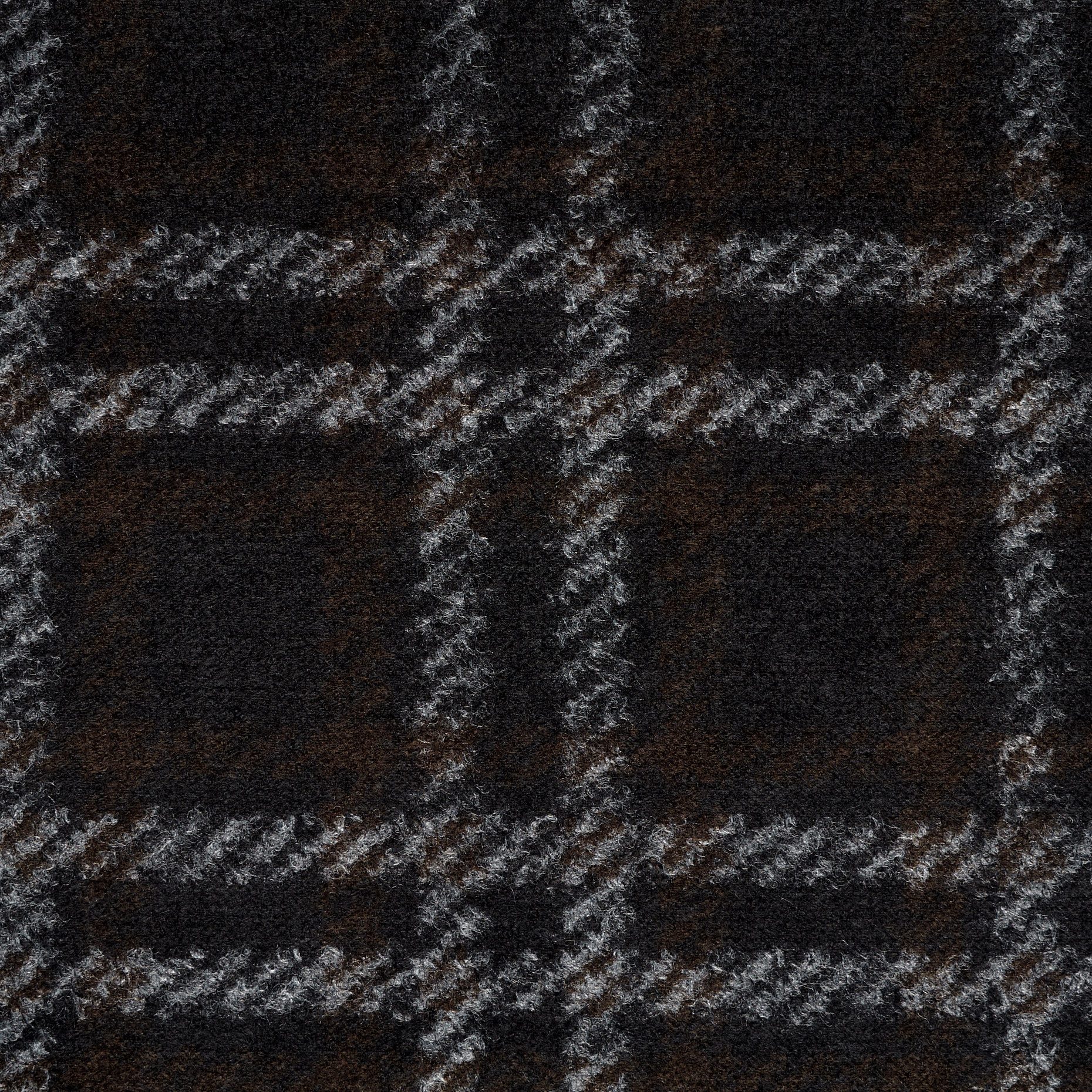 Jersey, Mieszanka wełny, Szczotkowany, Chestnut&Lunar Rock (F000045179) - Tkana