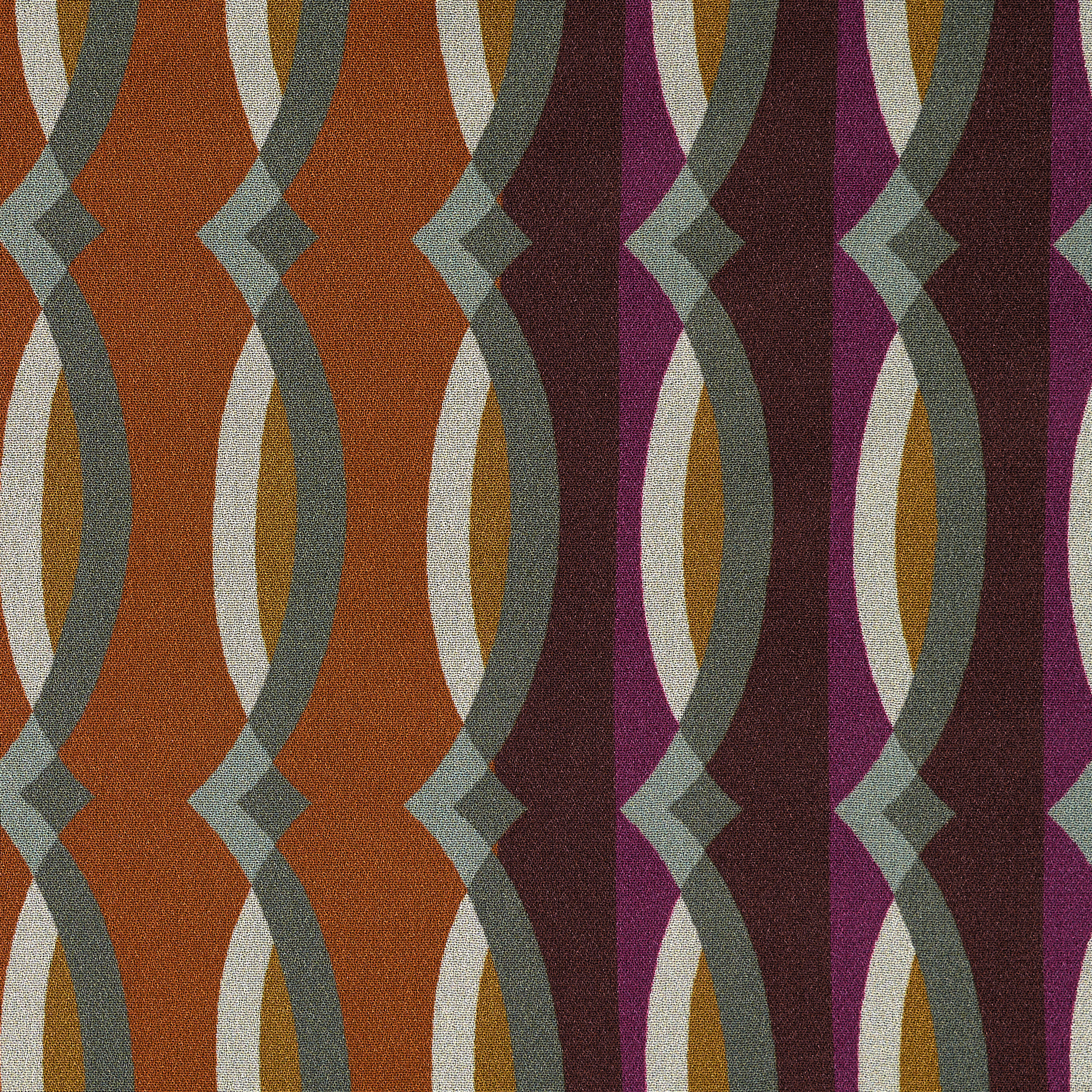 CRÊPE DE CHINE, PRINTED, MAGENTA HAZE&MIRAGE GRAY (F000049307) - Texture