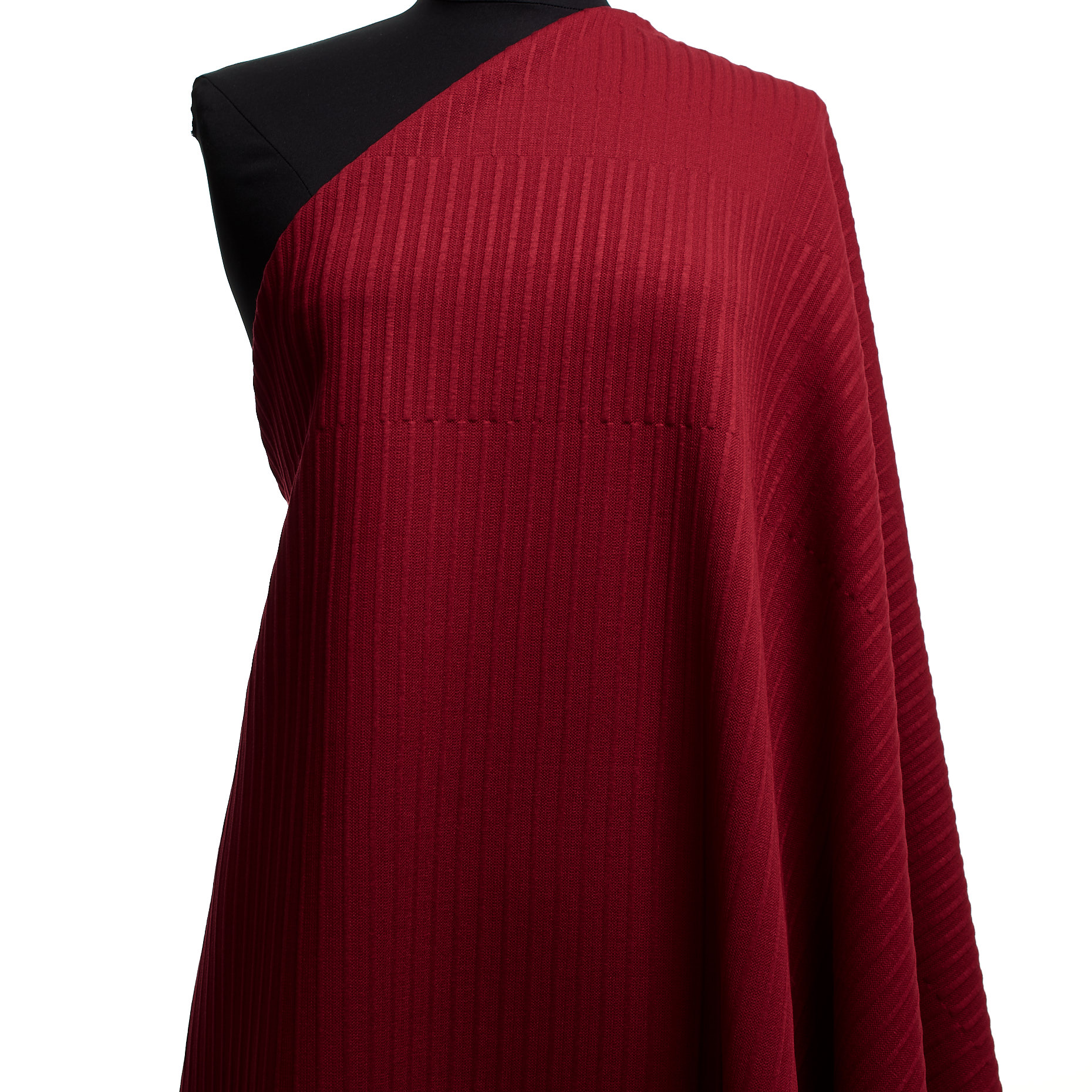 Jersey, Jacquard, Merlot (F000031521) - Maniquí