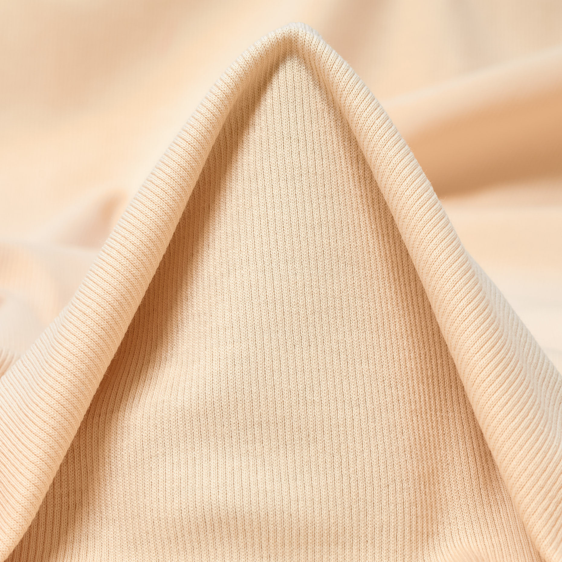 Трикотажная Резинка, Хлопок с эластаном, Almond (F000043062)