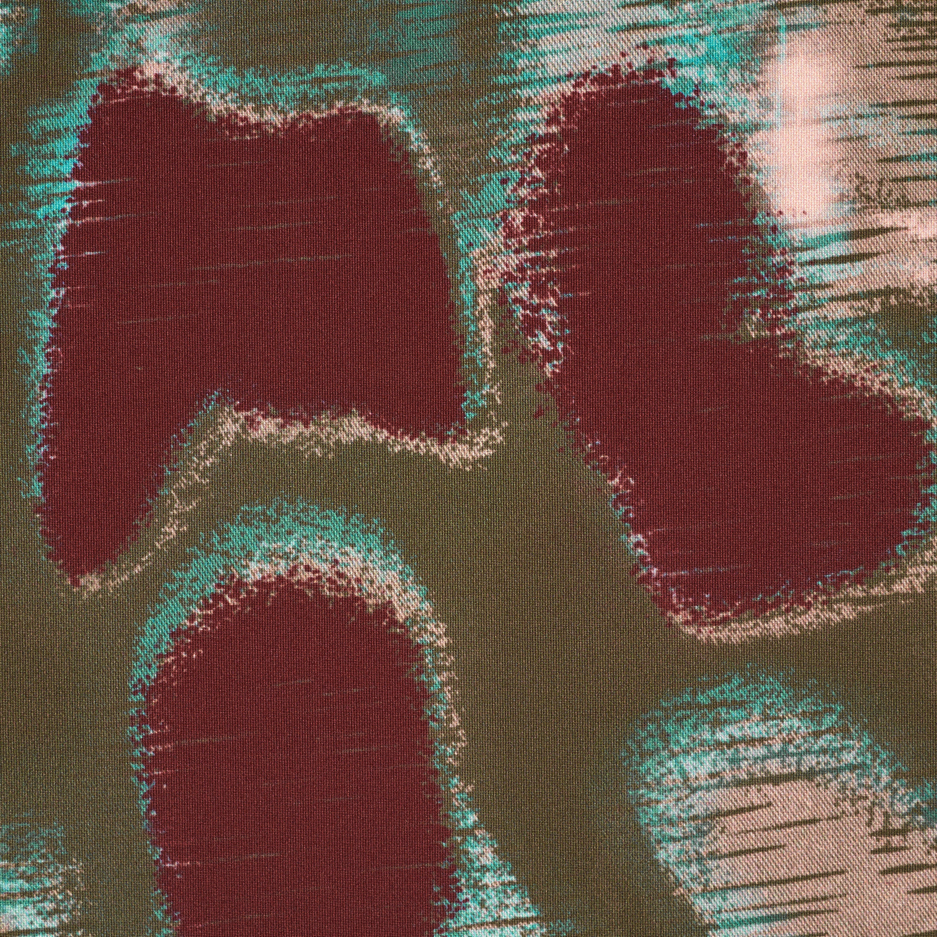 Techno Jersey, Wiskoza, Wydrukowany, Multicolor (F000032093) - Tkana