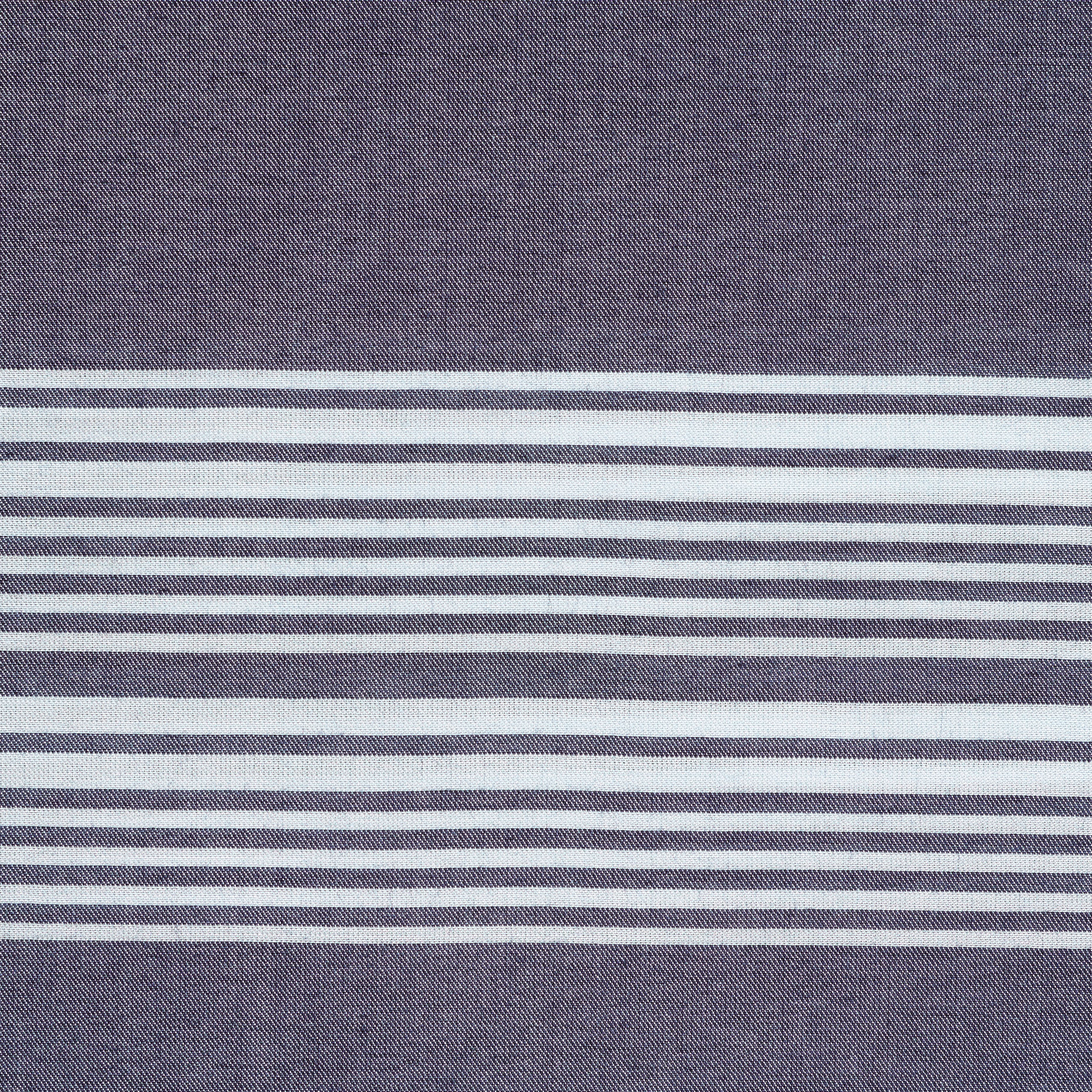 TWILL, COTTON, STRIPES, MIDNIGHT NAVY (F000039479) - Texture