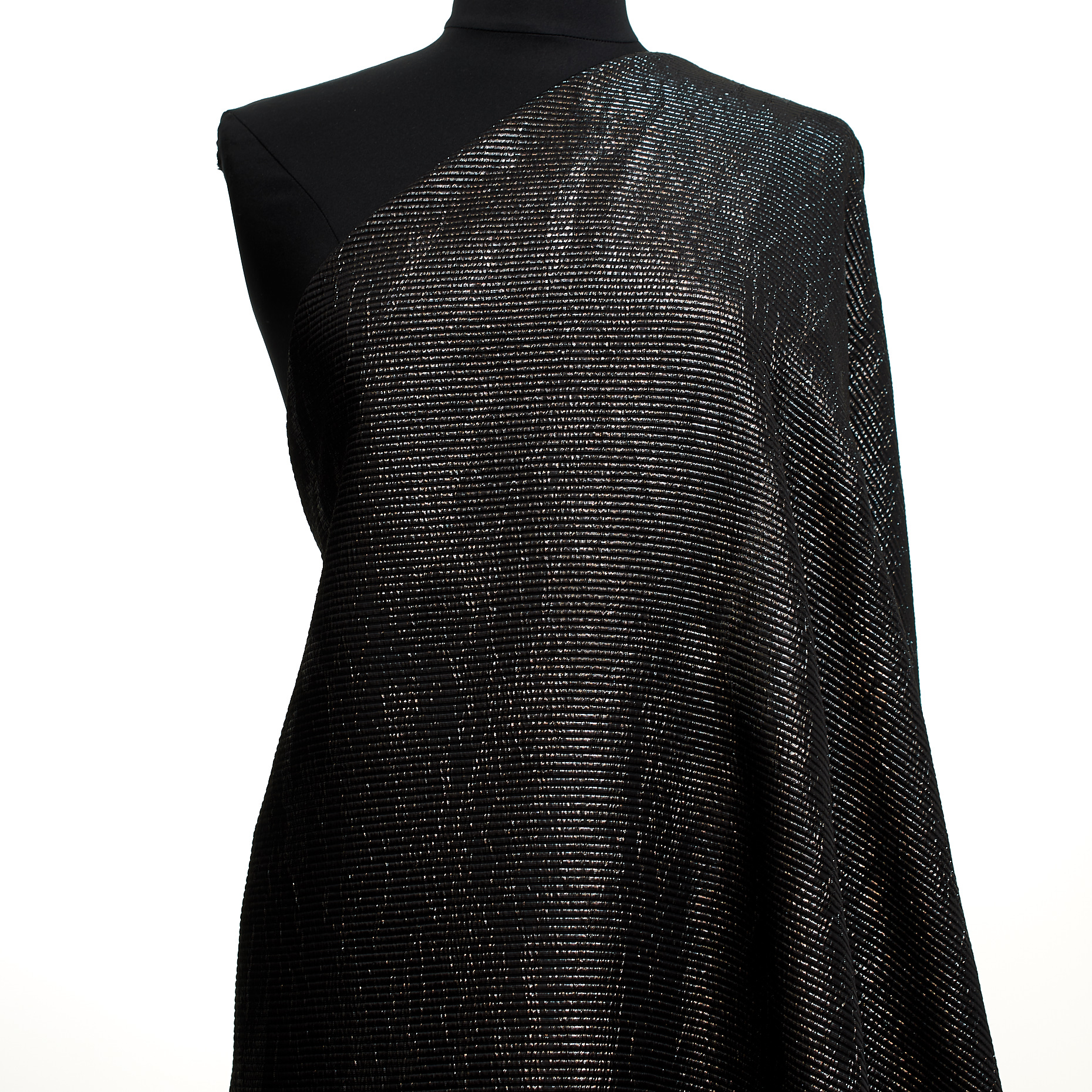 Mélange de Laine, Acétate, Lurex, Blackened Pearl&Silver (F000033213) - Mannequin