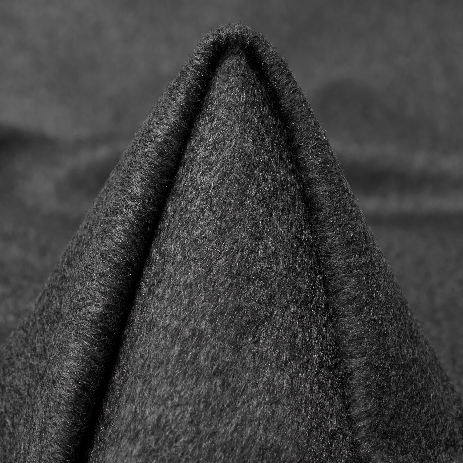 CASHMERE, MELANGE, BRUSHED, IRON GATE (F000049054)
