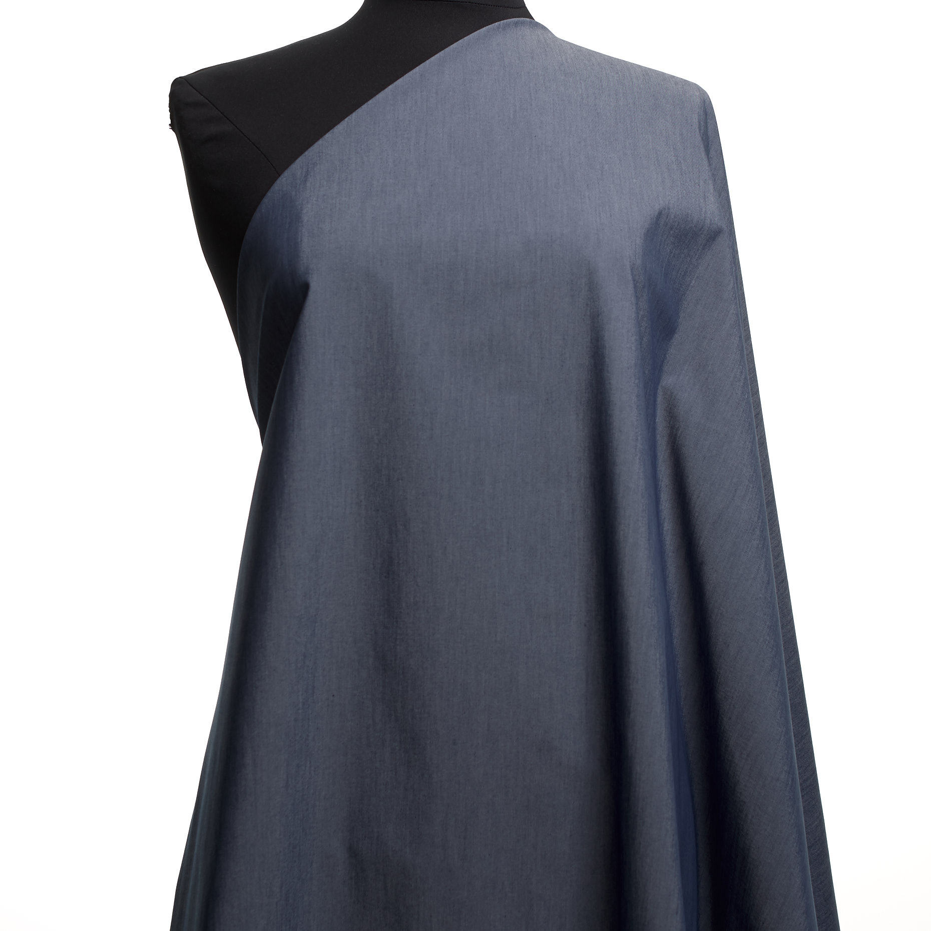 POPLIN, COTTON ELASTIC, MELANGE, STONEWASHED DENIM (F000037898) - Mannequin