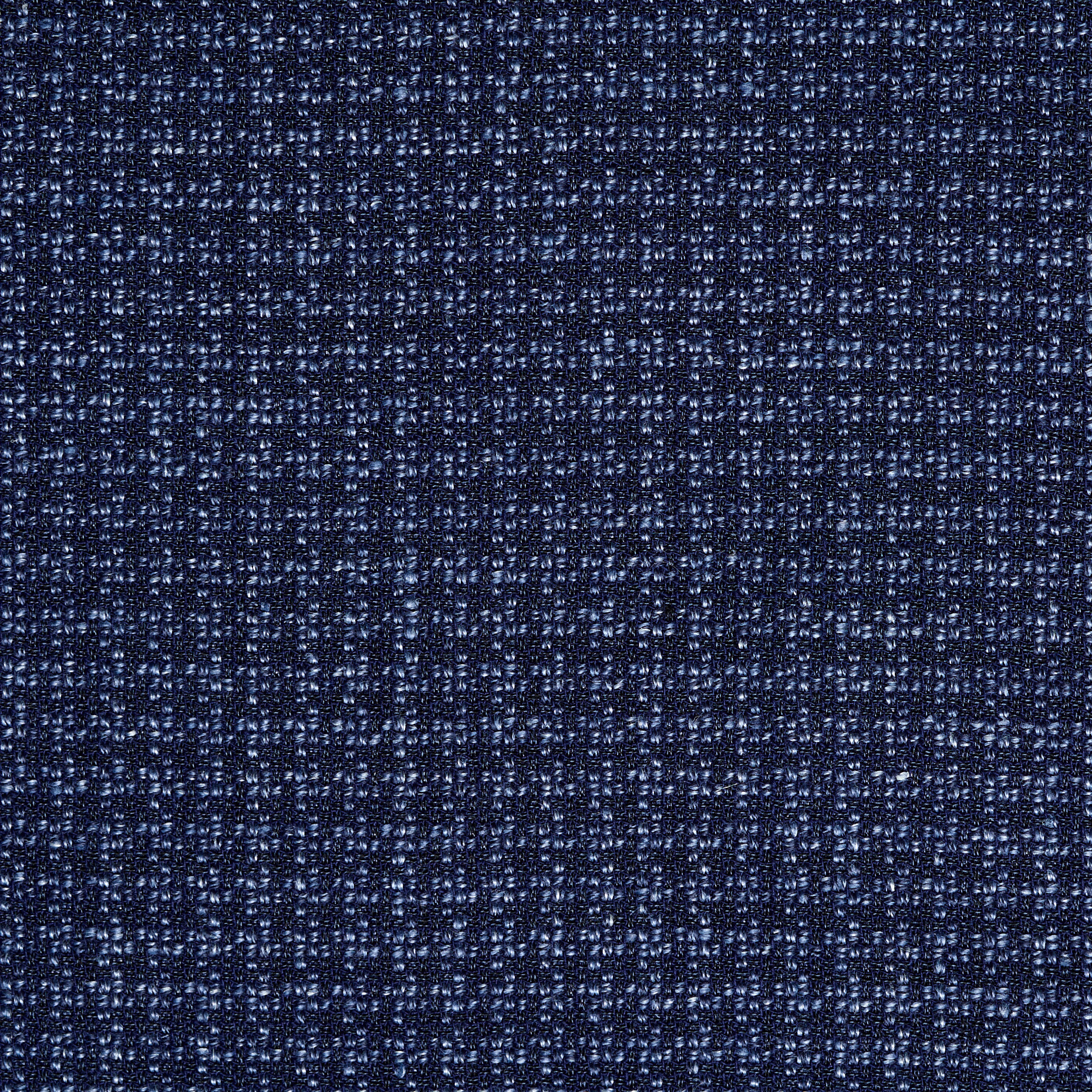 VIRGIN WOOL, LINEN, MICRO DESIGN, TRUE NAVY (F000044729) - Texture