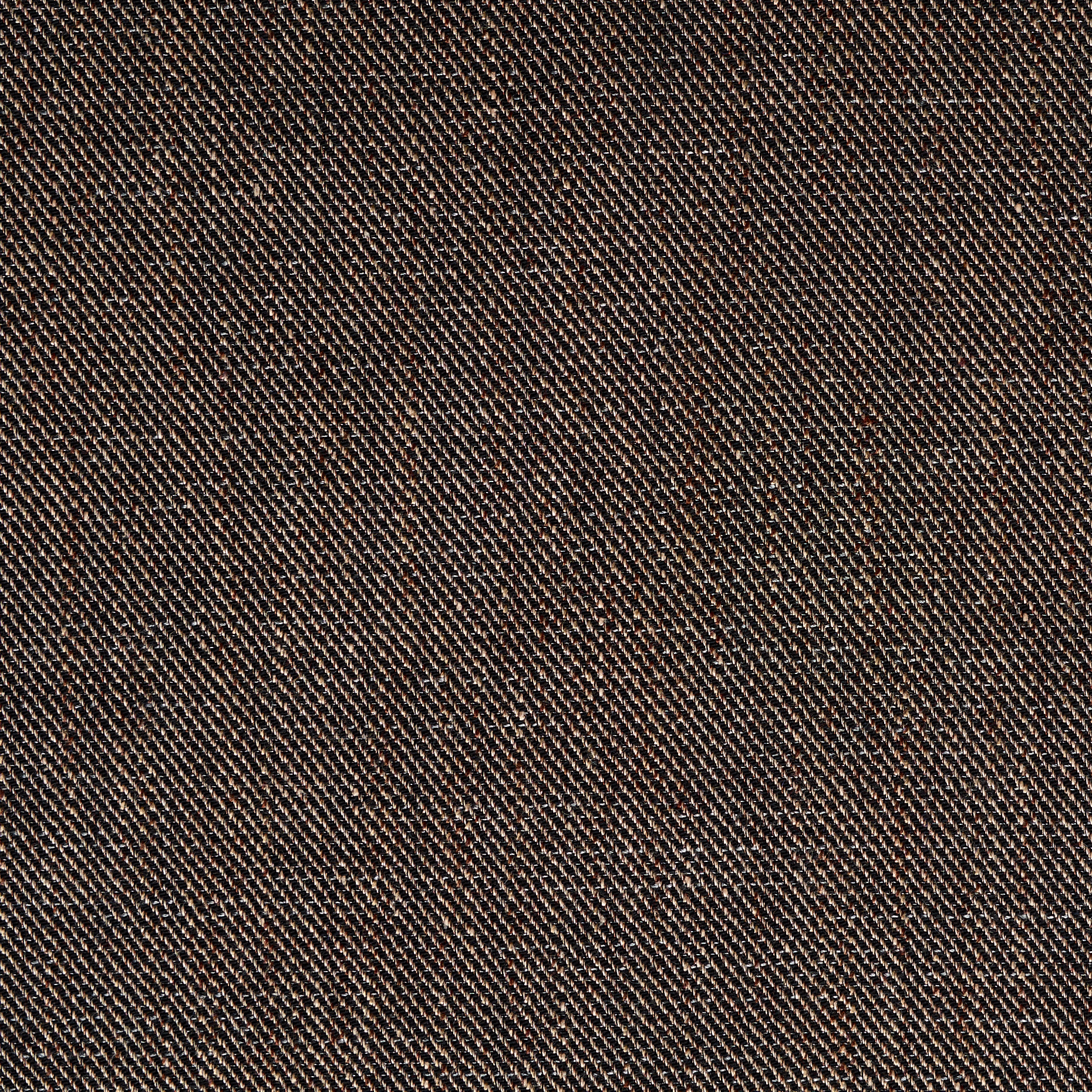TWILL, COTTON, LINEN, COFFEE QUARTZ&COCA MOCHA (F000049467) - Texture