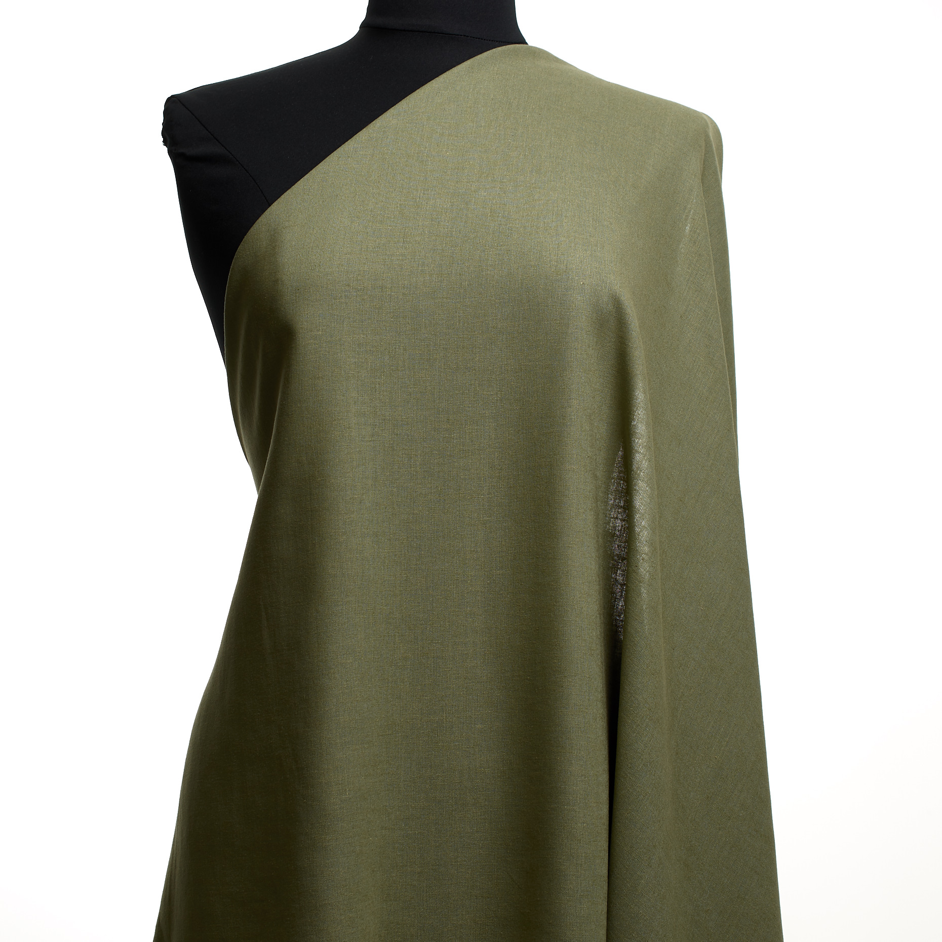 LINEN, VISCOSE, MOSS GRAY (T0000690) - Mannequin