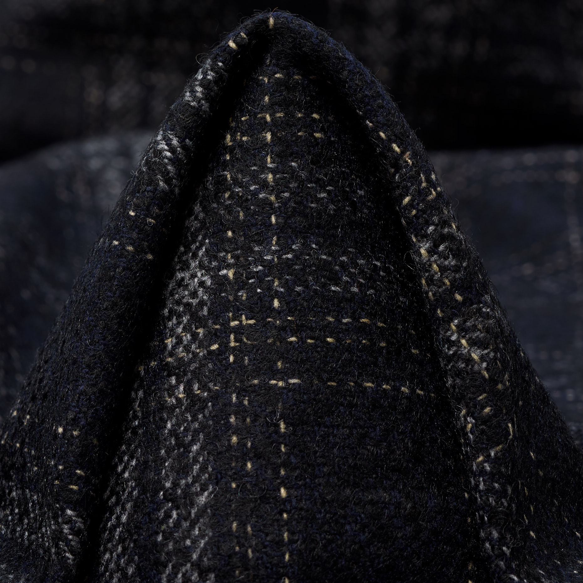 WOOL, ALPACA BLEND, BRUSHED, ANTHRACITE (F000045016)