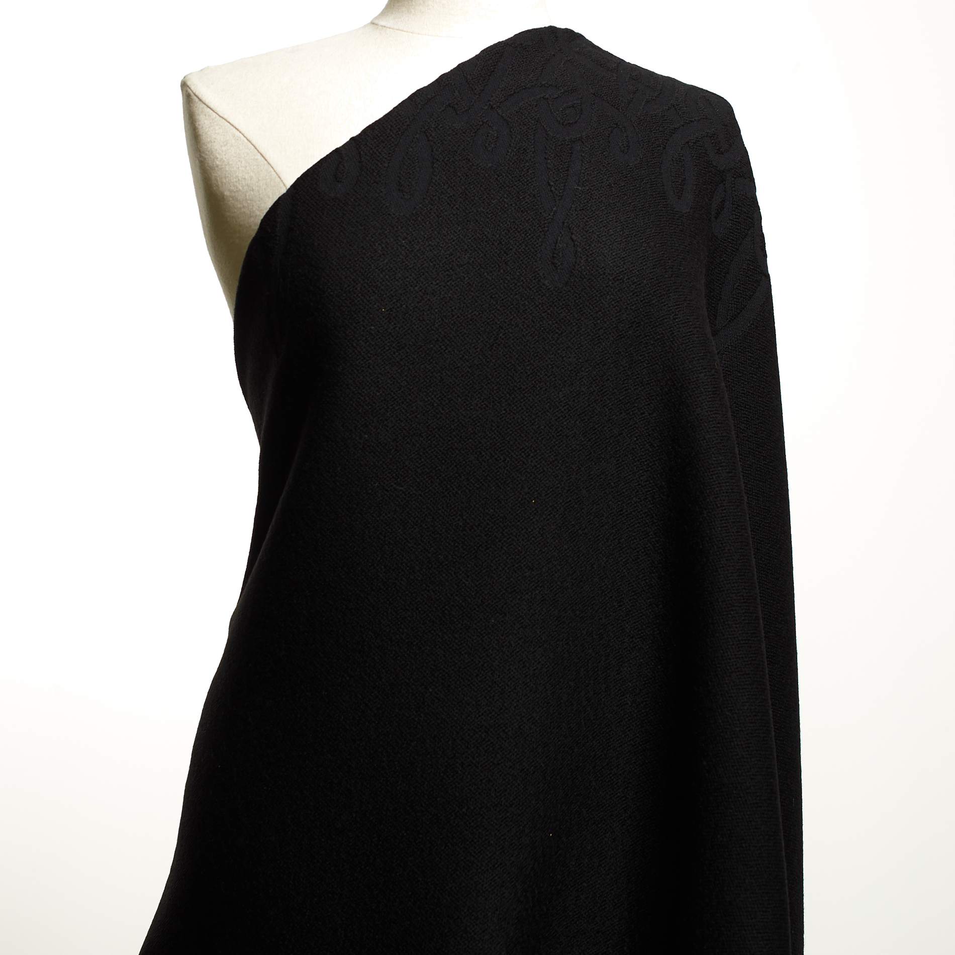 Bouclé, Mieszanka wełny, Raven Black (F000034180) - Manekin