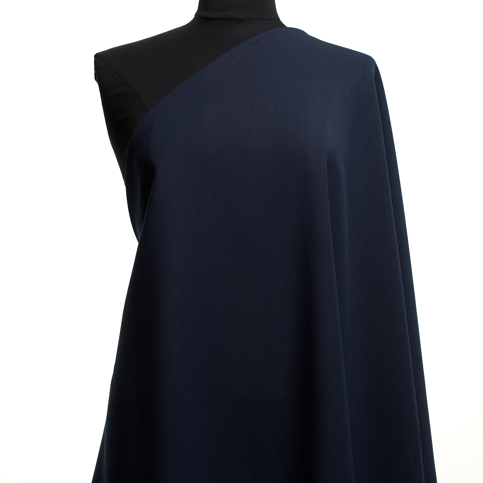TWILL, WOOL, ELASTIC, BLUE OPAL (F000047761) - Mannequin
