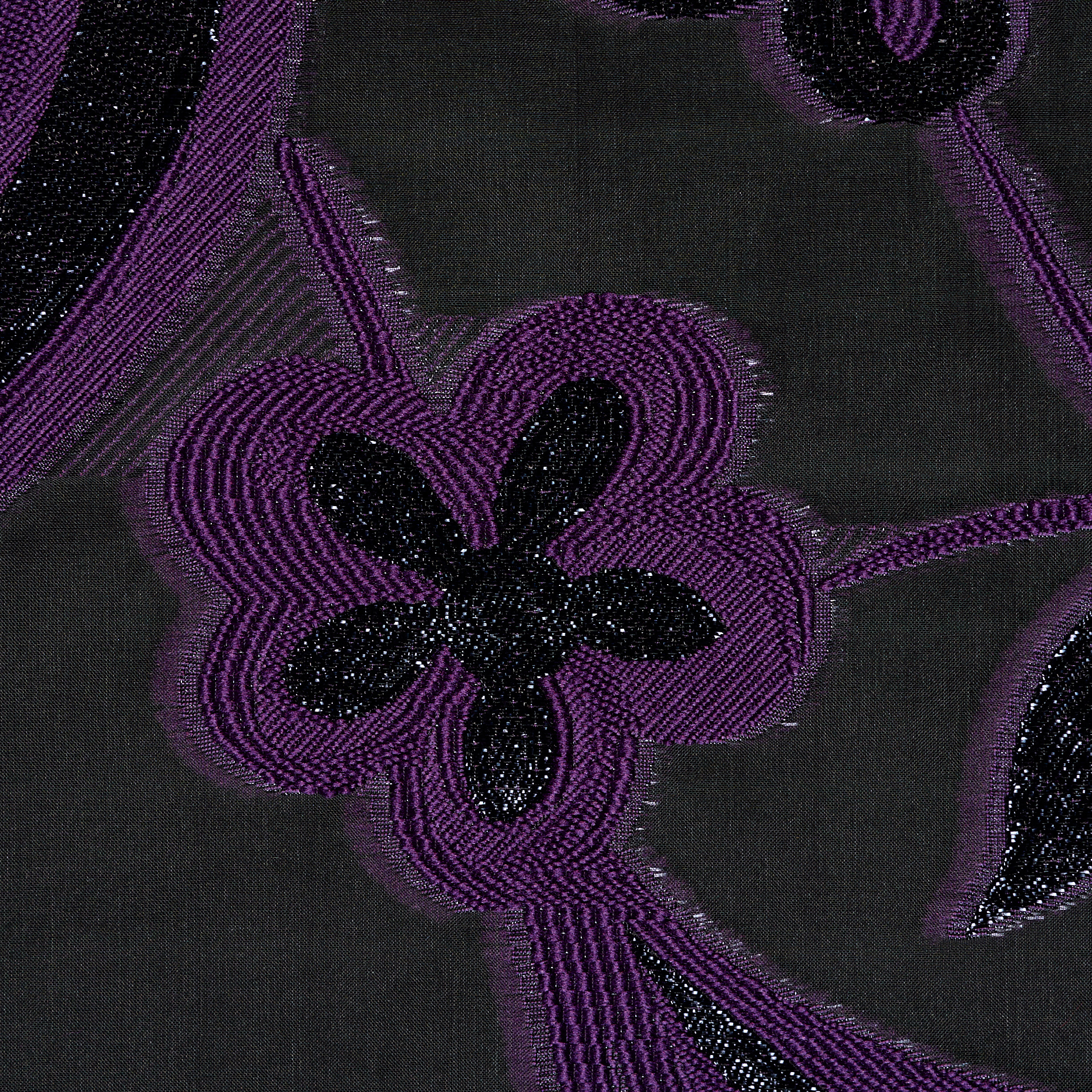 JACQUARD, FIL COUPÉ, SILK BLEND, PHLOX (F000048672) - Texture