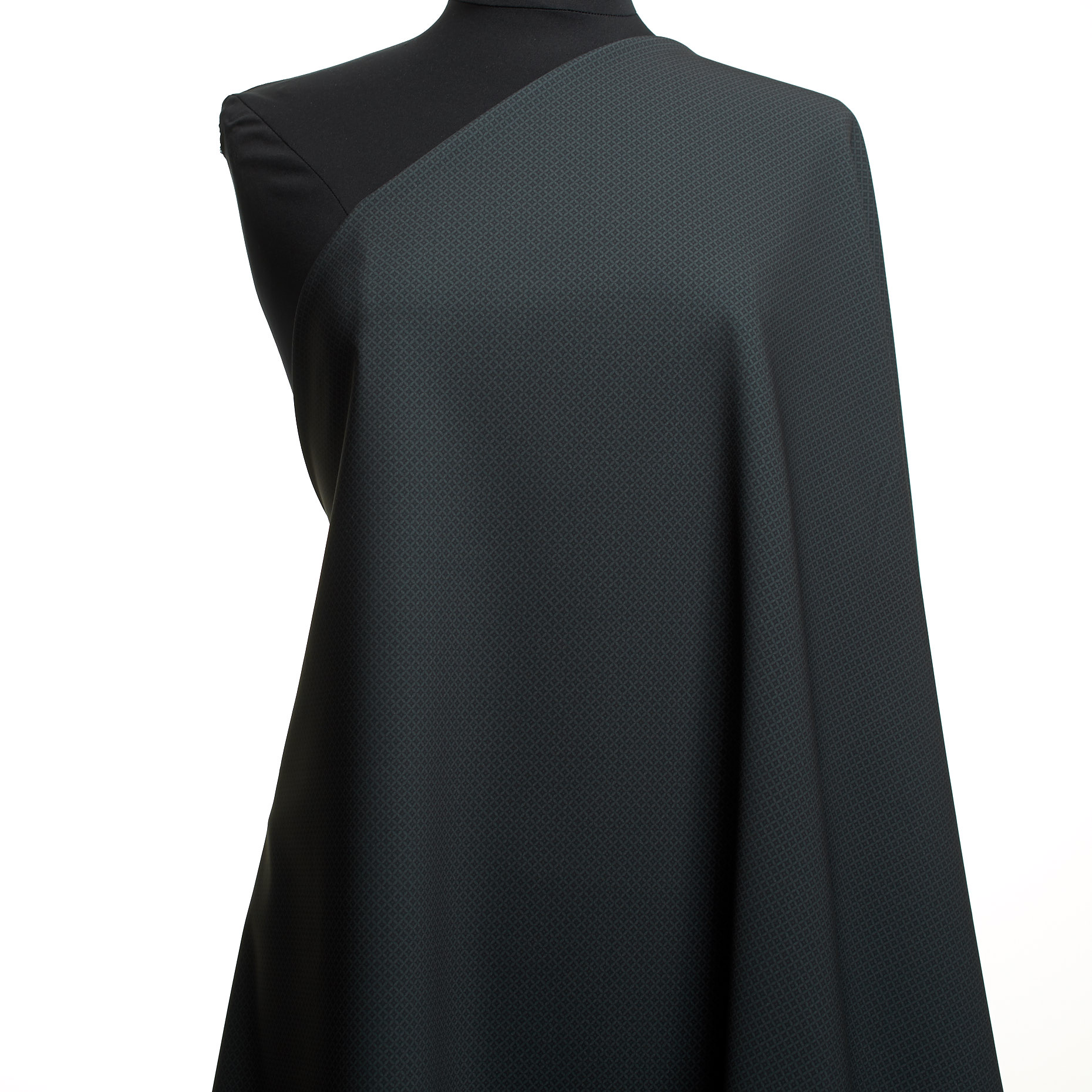 Techno Stretch, Wiskoza, Wydrukowany, Steel&Olive (F000036153) - Manekin