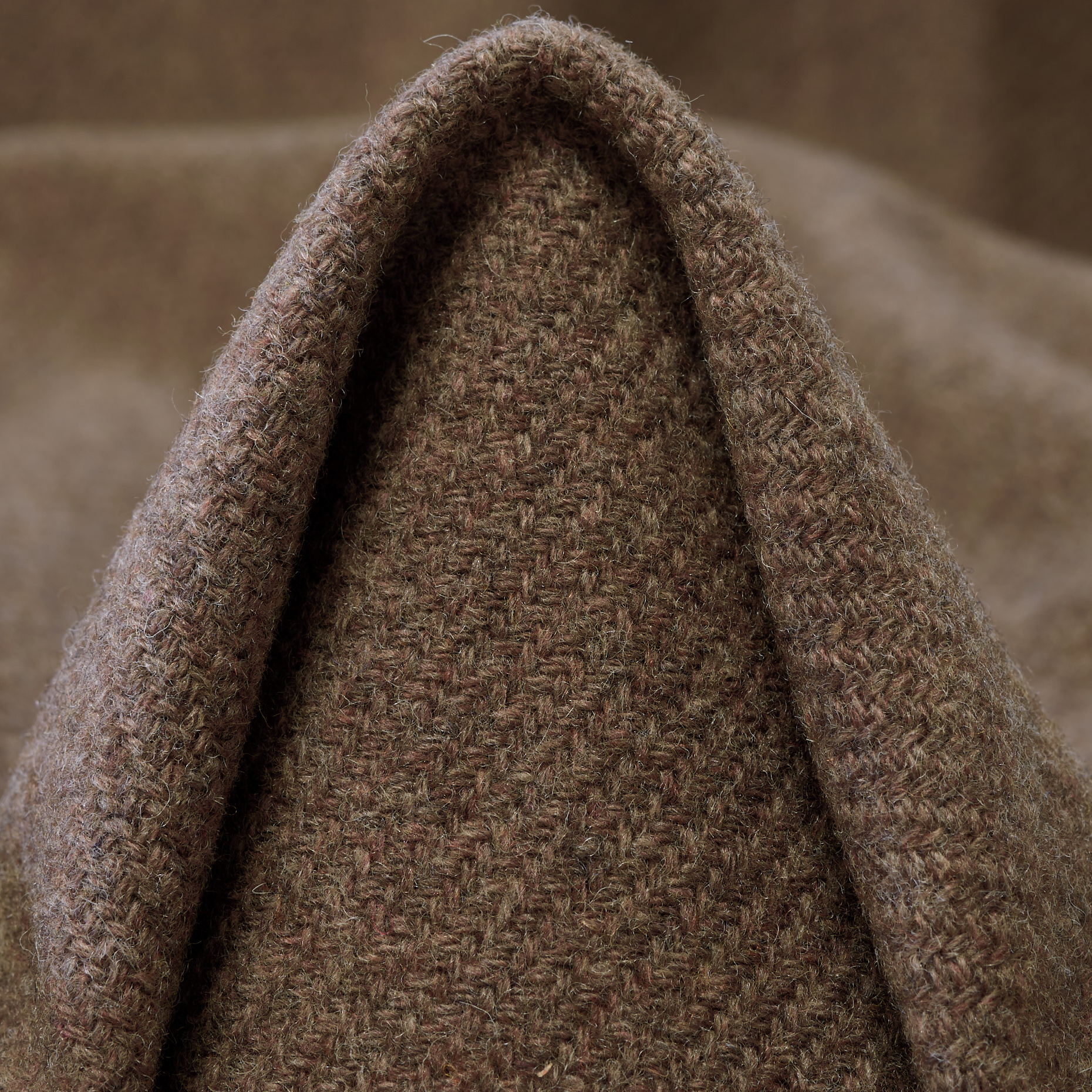 WOOL, MICRO STRUCTURE, MELANGE, CHOCOLATE CHIP