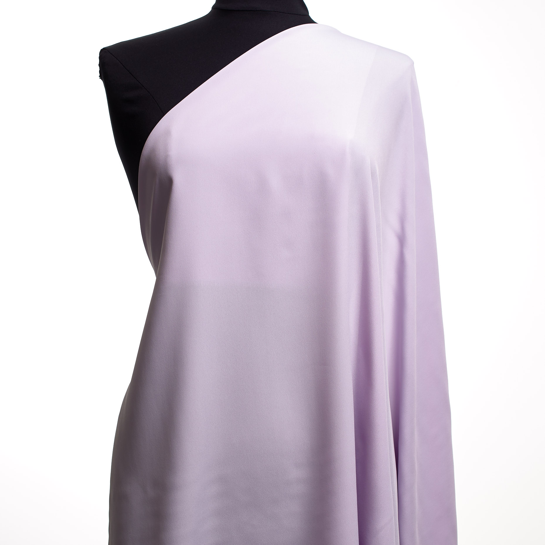 CRÊPE, ACETATE, SILK, LAVENDER FOG (F000043339) - Mannequin