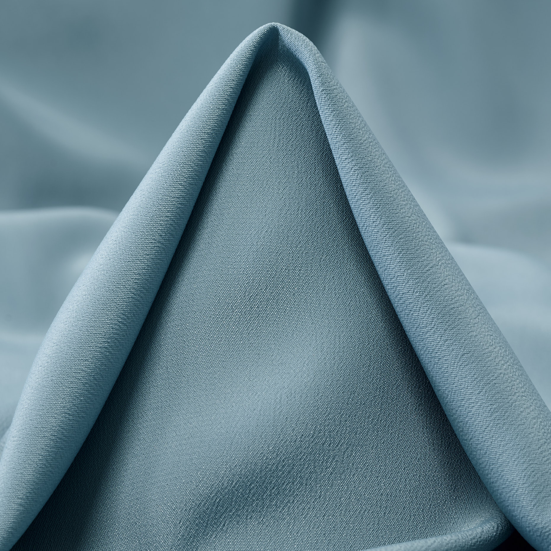 CRÊPE, ACETATE, SILK, FORGET-ME-NOT (F000040455)